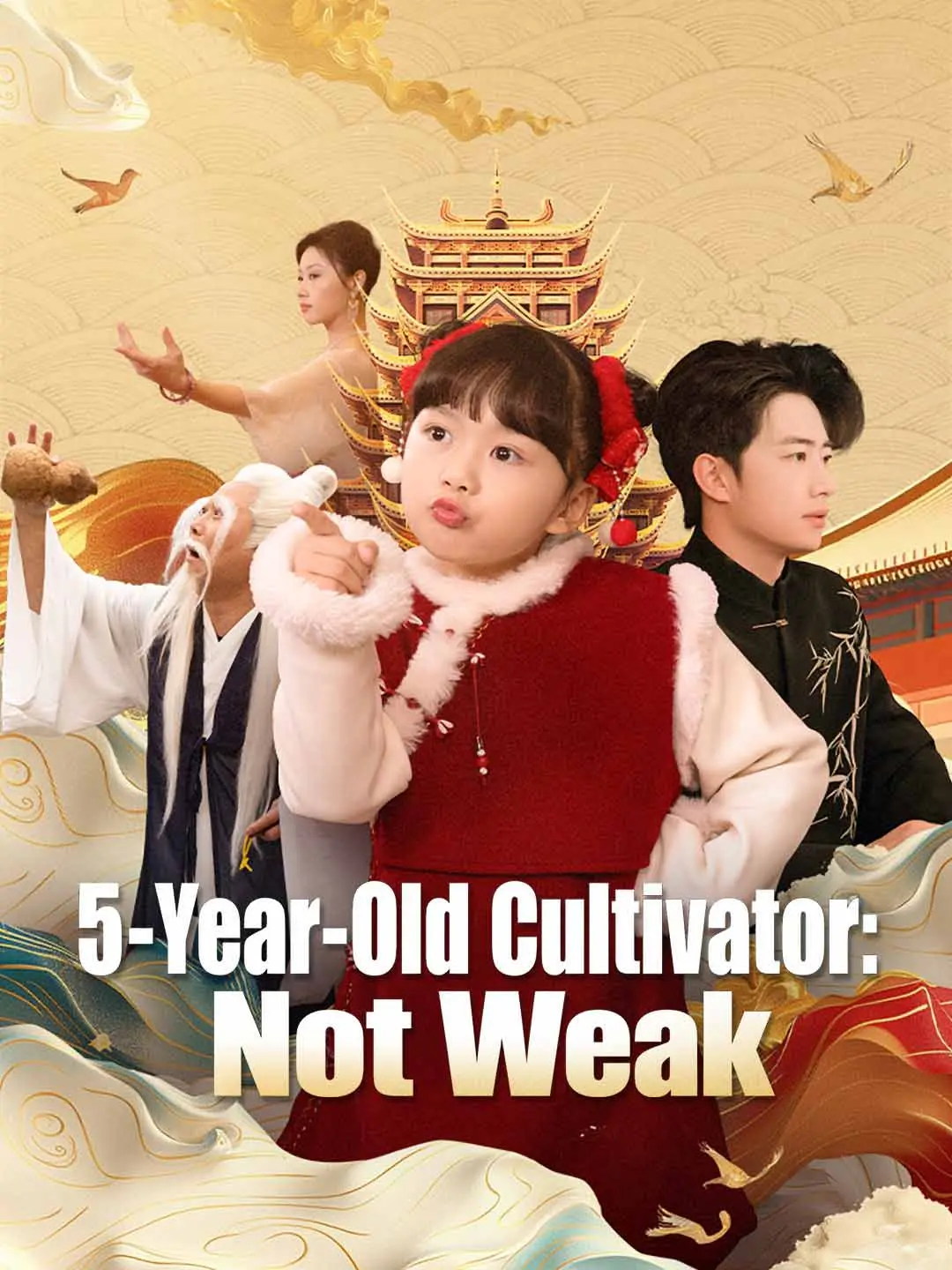 Capa da minissérie 5-Year-Old Cultivator: Not Weak