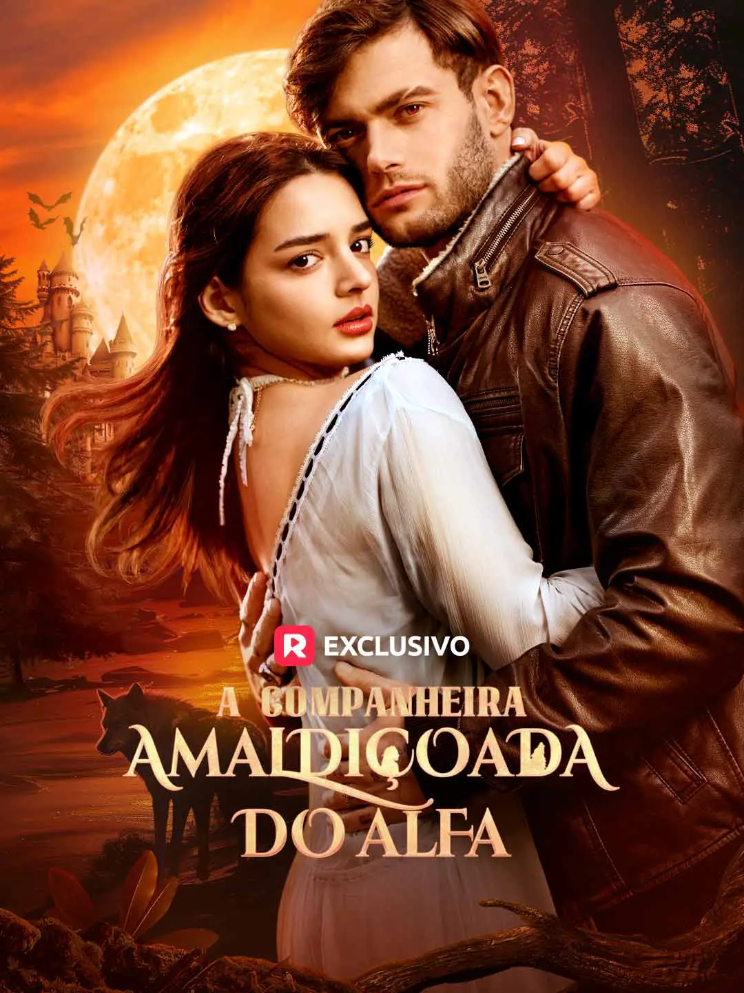 Capa da minissérie A Companheira Amaldiçoada do Alfa