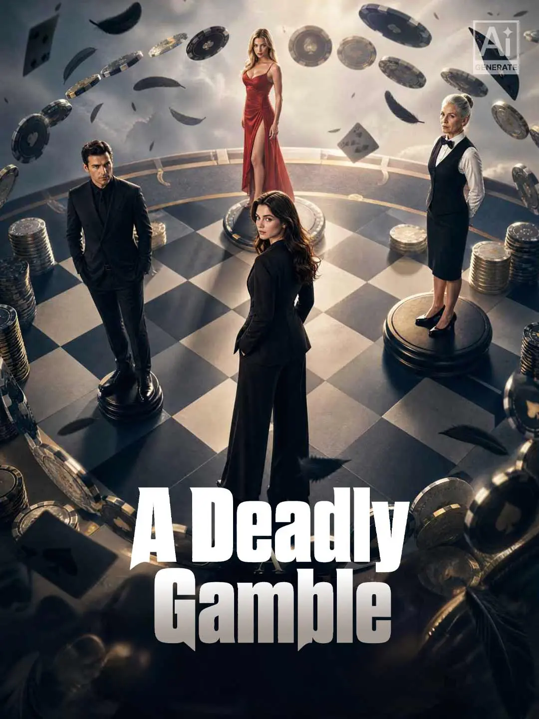 Capa da minissérie A Deadly Gamble