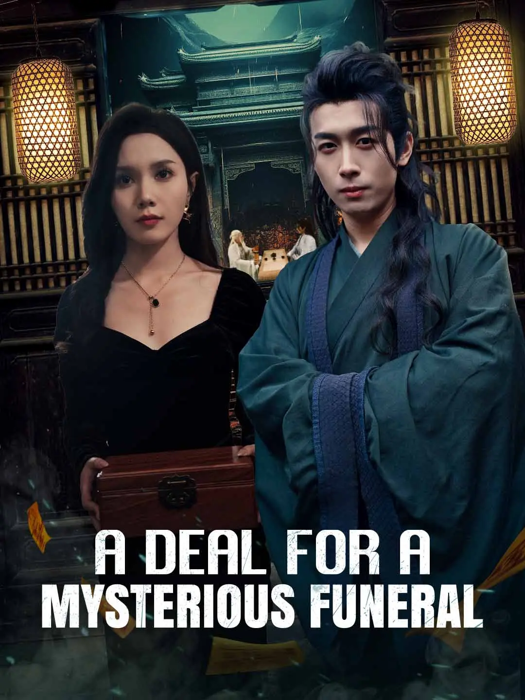 Capa da minissérie A Deal for a Mysterious Funeral