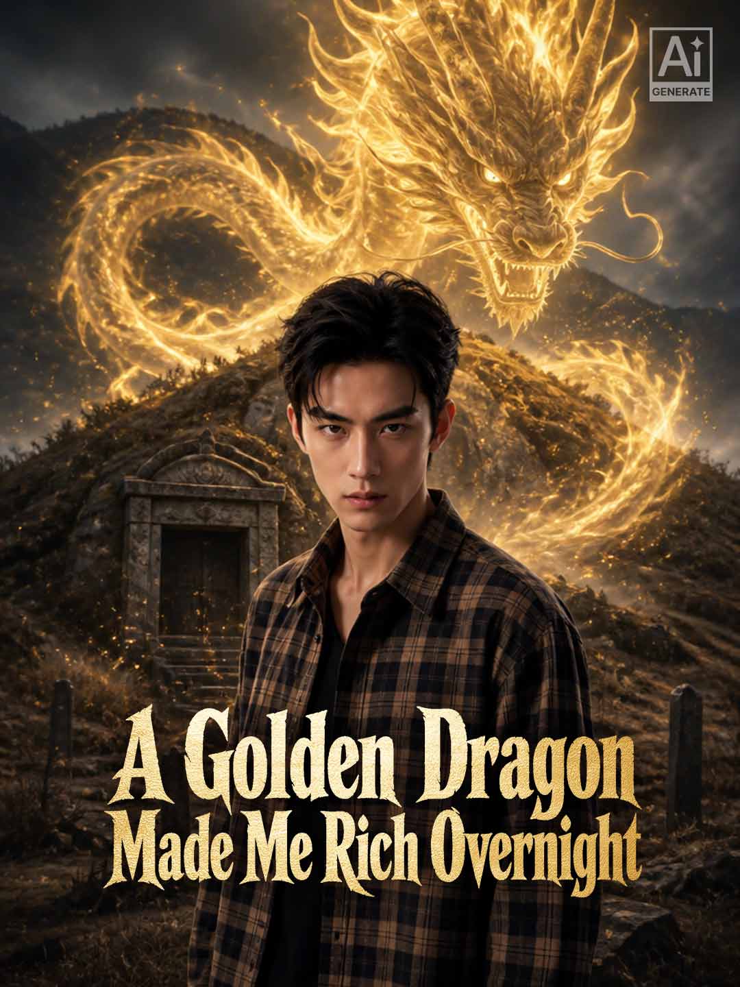 Cover of the miniseries A Golden Dragon Made Me Rich Overnight