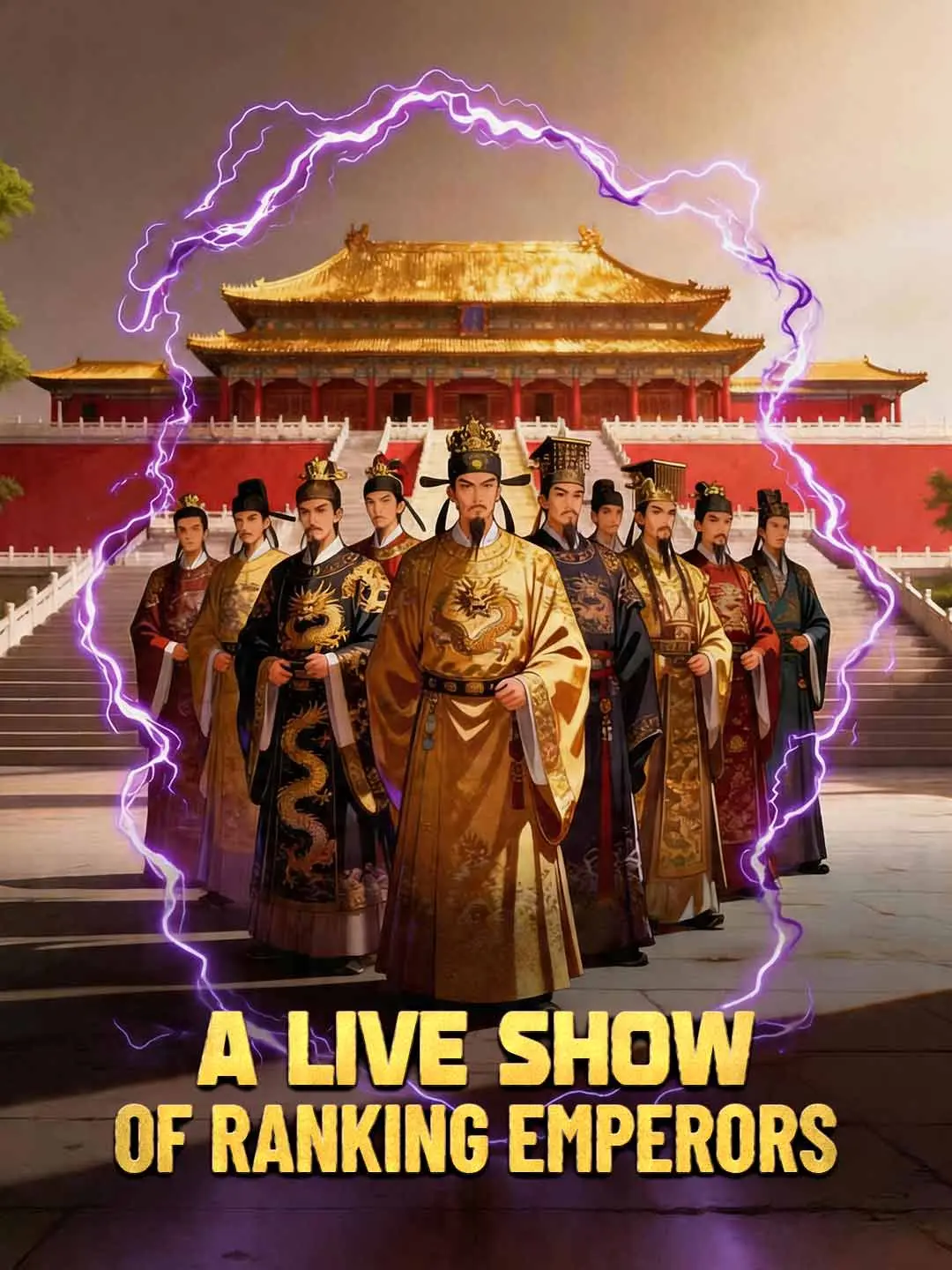 Cover of the miniseries A Live Show of Ranking Emperors