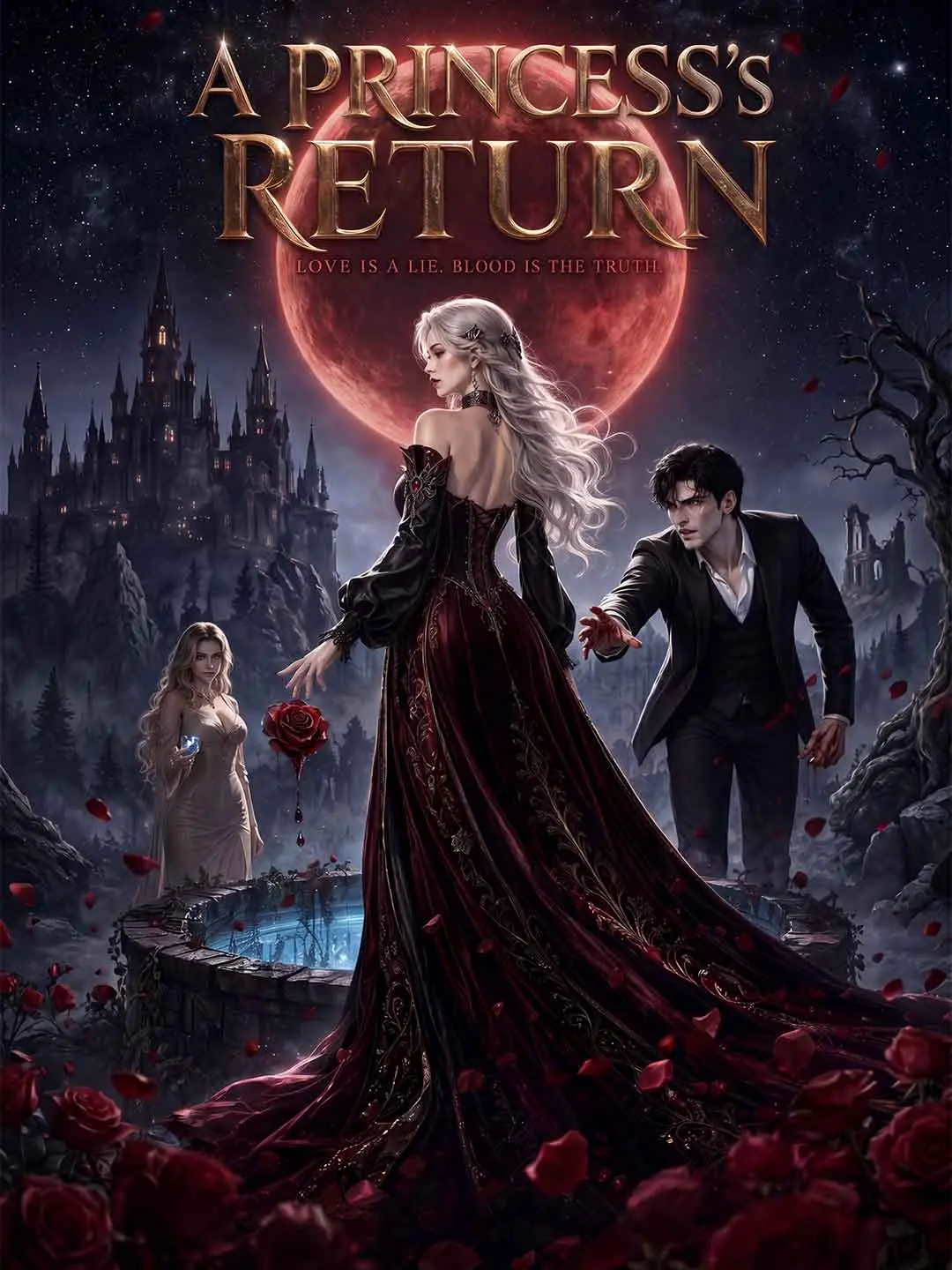 Cover of the miniseries A Princess's Return