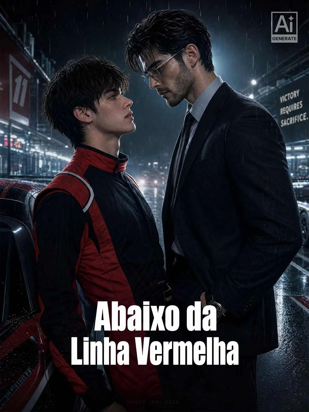 Capa da minissérie Abaixo da Linha Vermelha