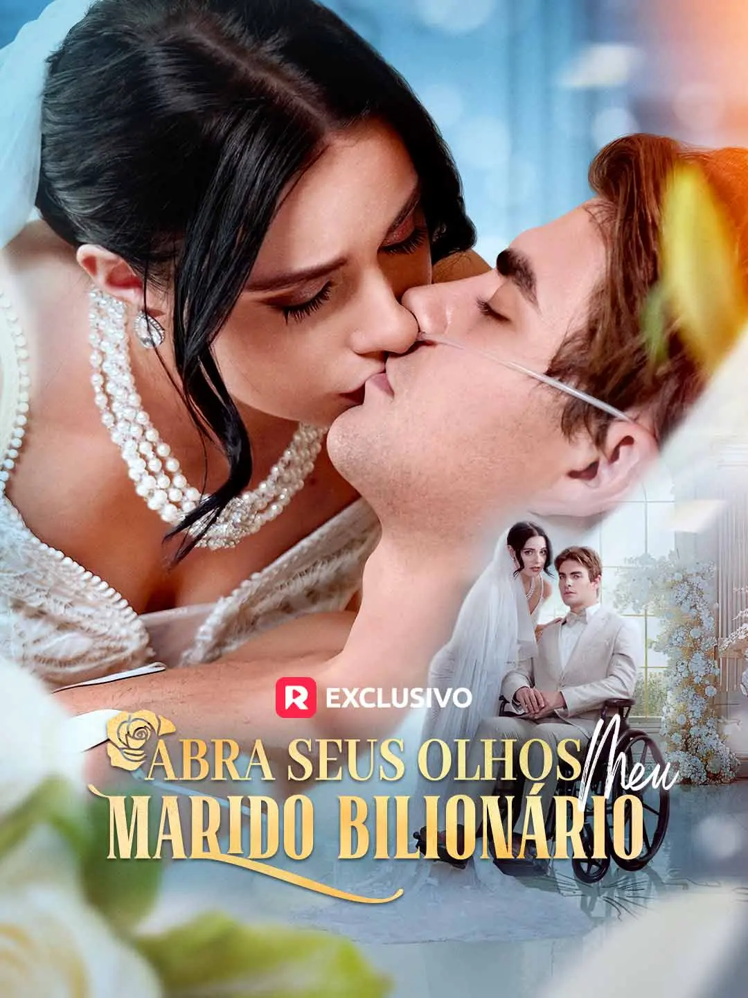 Capa da minissérie Abra Seus Olhos, Meu Marido Bilionário