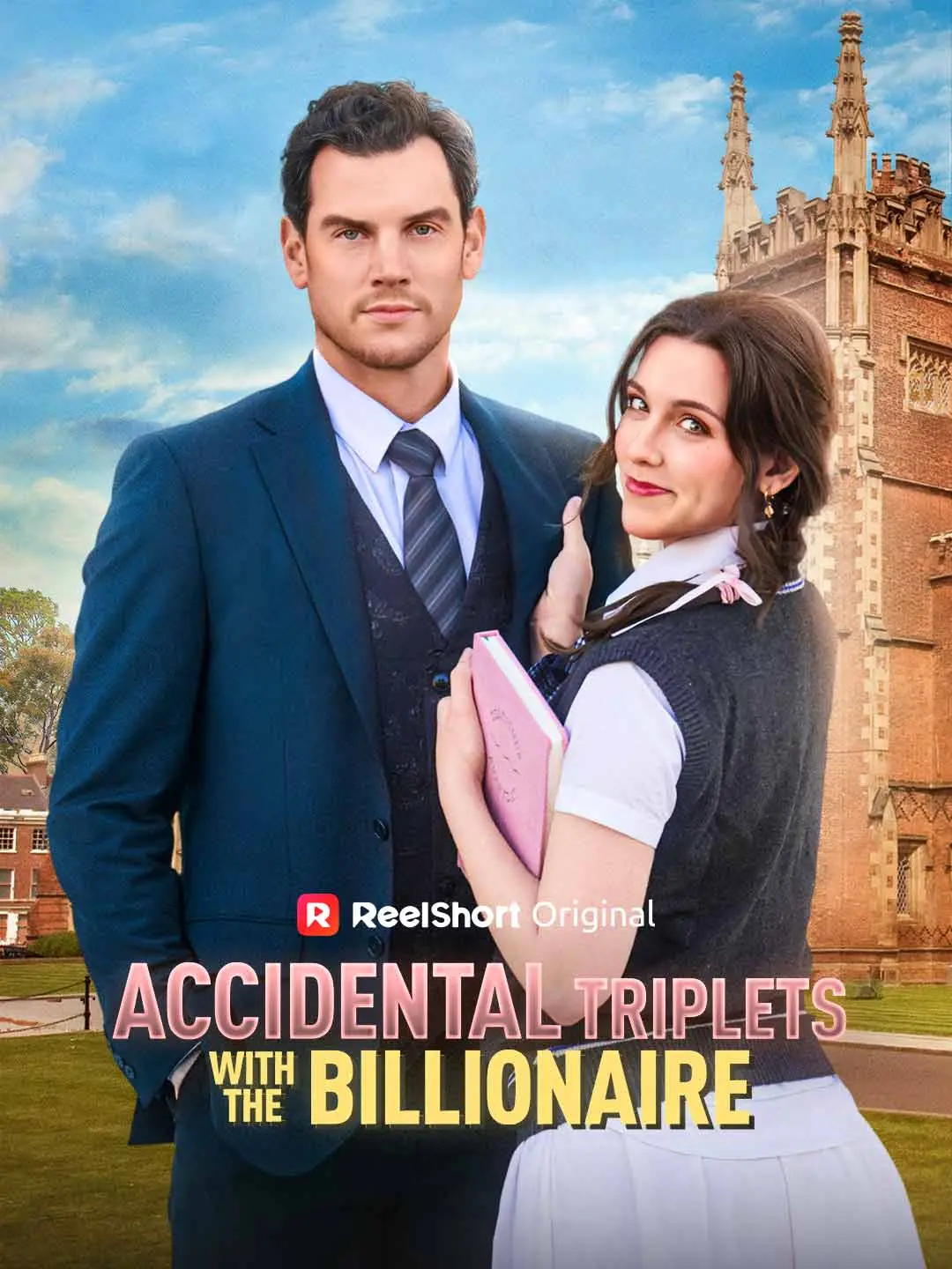 Capa da minissérie Accidental Triplets with the Billionaire