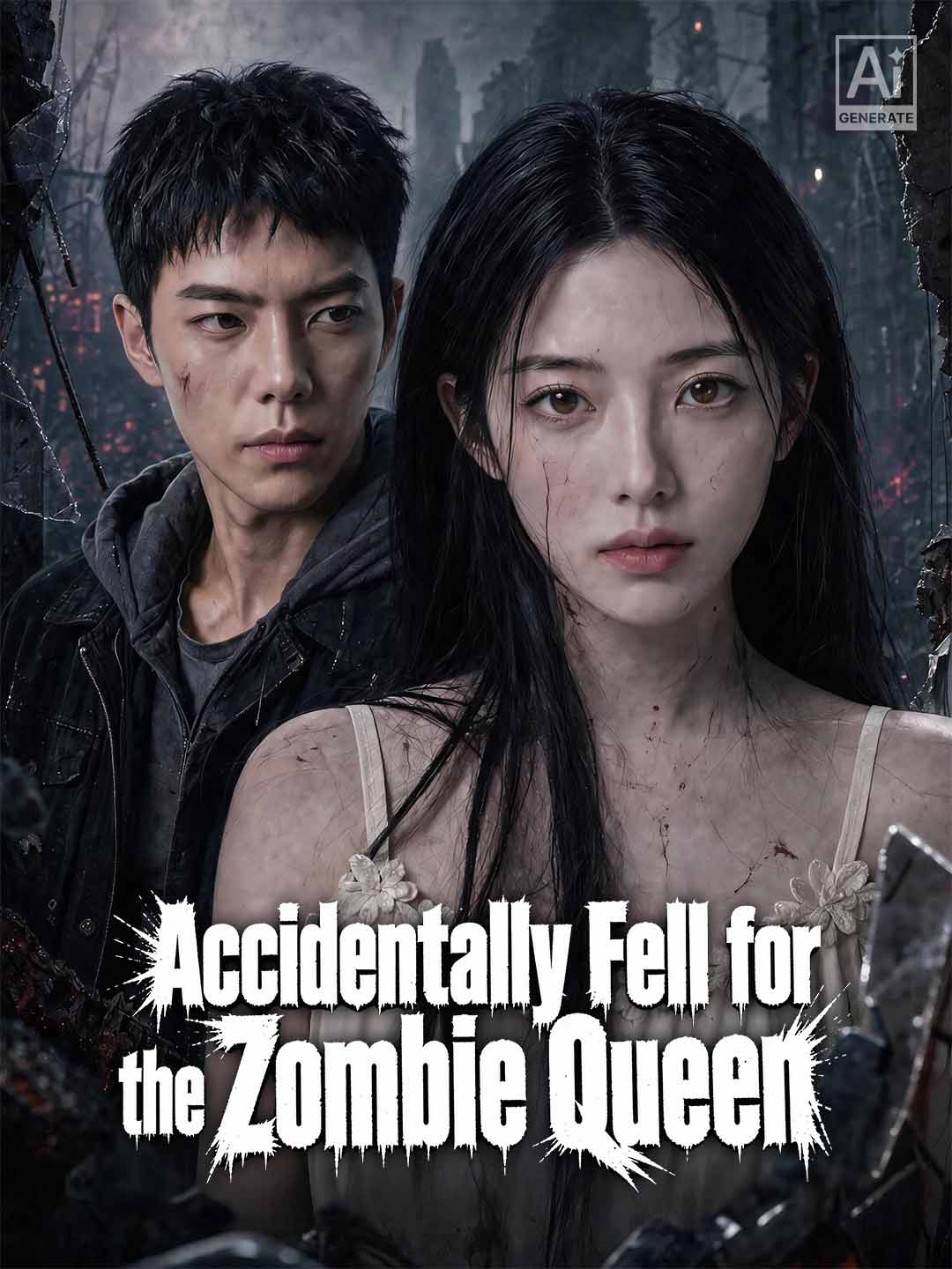 Cover of the miniseries Accidentally Fell for the Zombie Queen