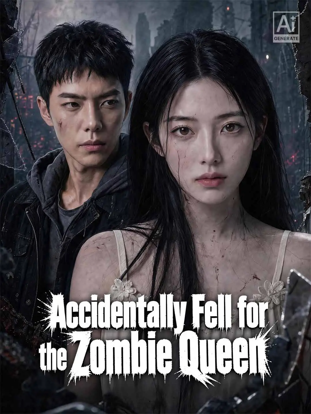 Cover of the miniseries Accidentally Fell for the Zombie Queen