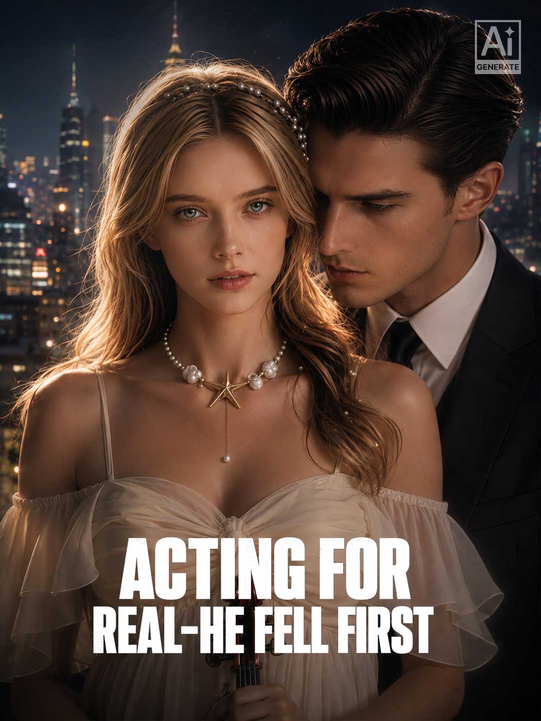 Cover of the miniseries Acting for Real-He Fell First