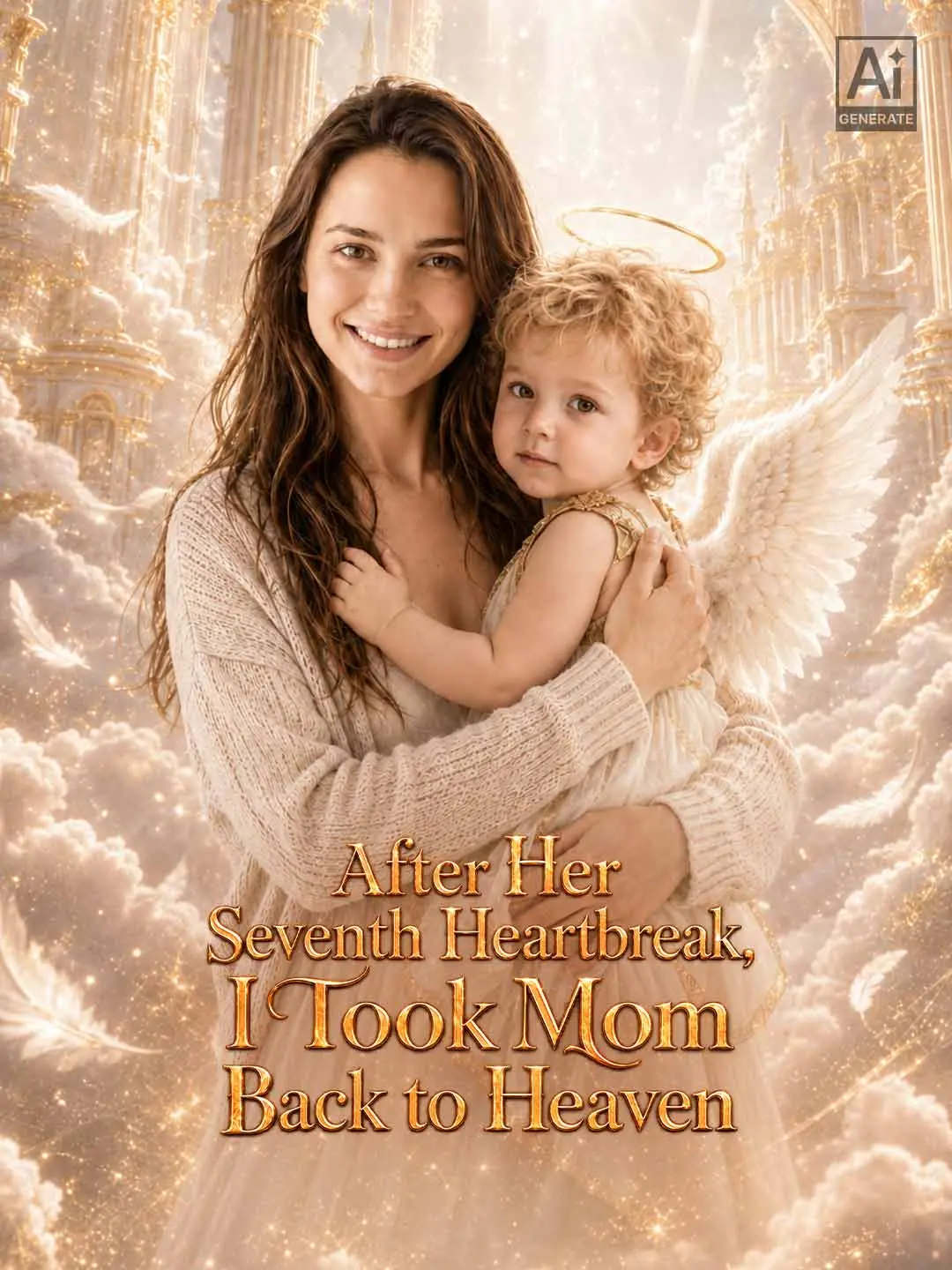 Cover of the miniseries After Her Seventh Heartbreak, I Took Mom Back to Heaven
