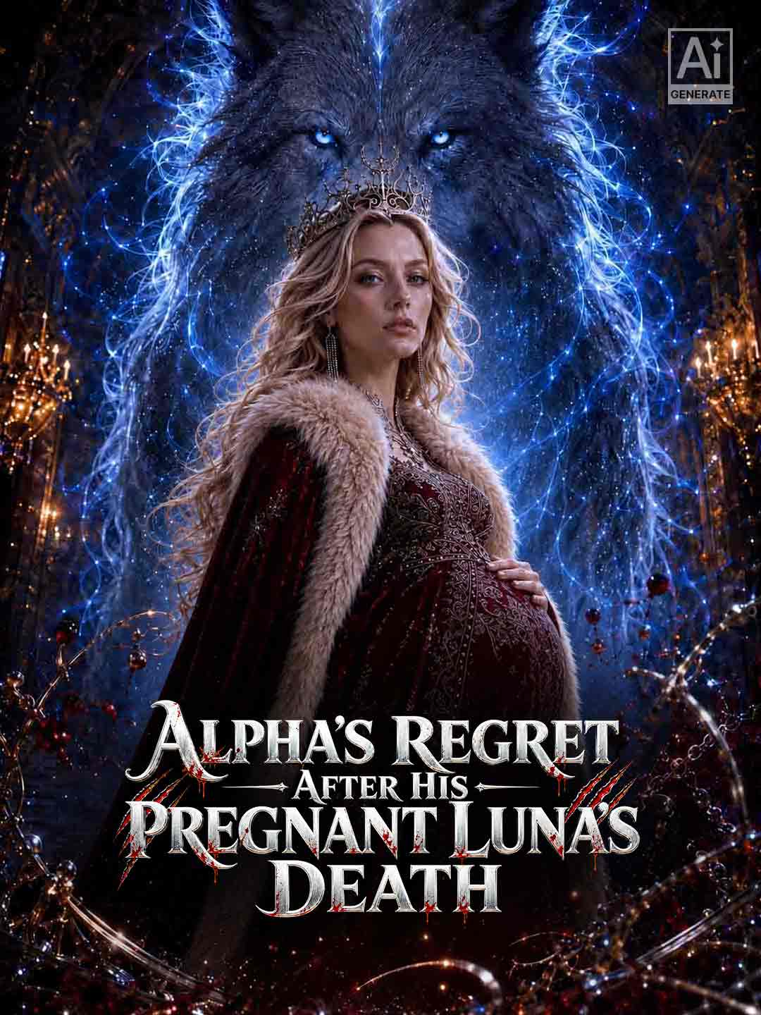 Cover of the miniseries Alpha's Regret After His Pregnant Luna's Death