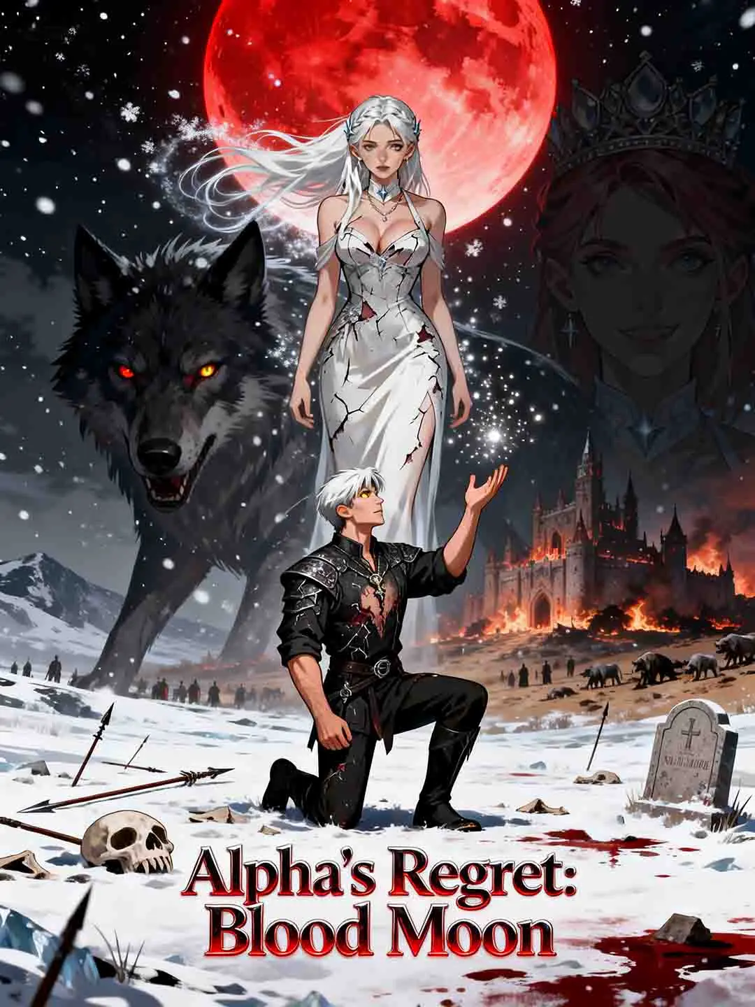 Cover of the miniseries Alpha's Regret: Blood Moon