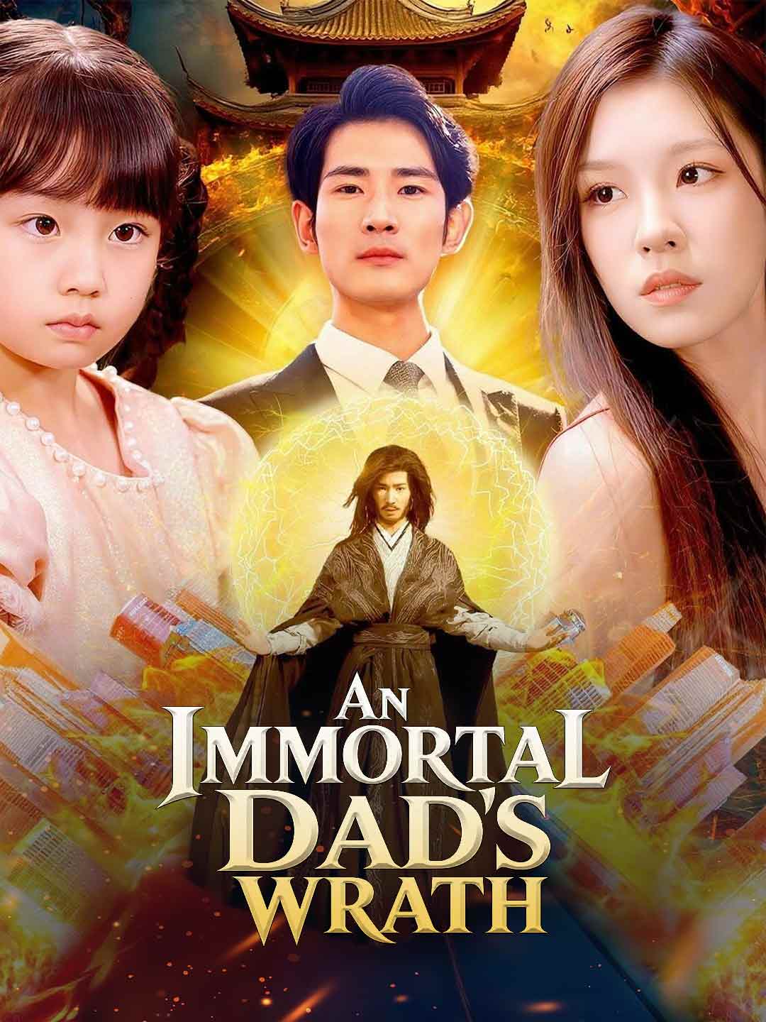 Cover of the miniseries An Immortal Dad's Wrath