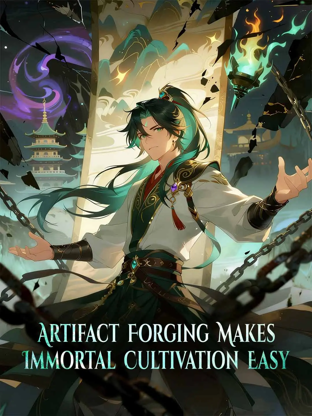 Cover of the miniseries Artifact Forging Makes Immortal Cultivation Easy