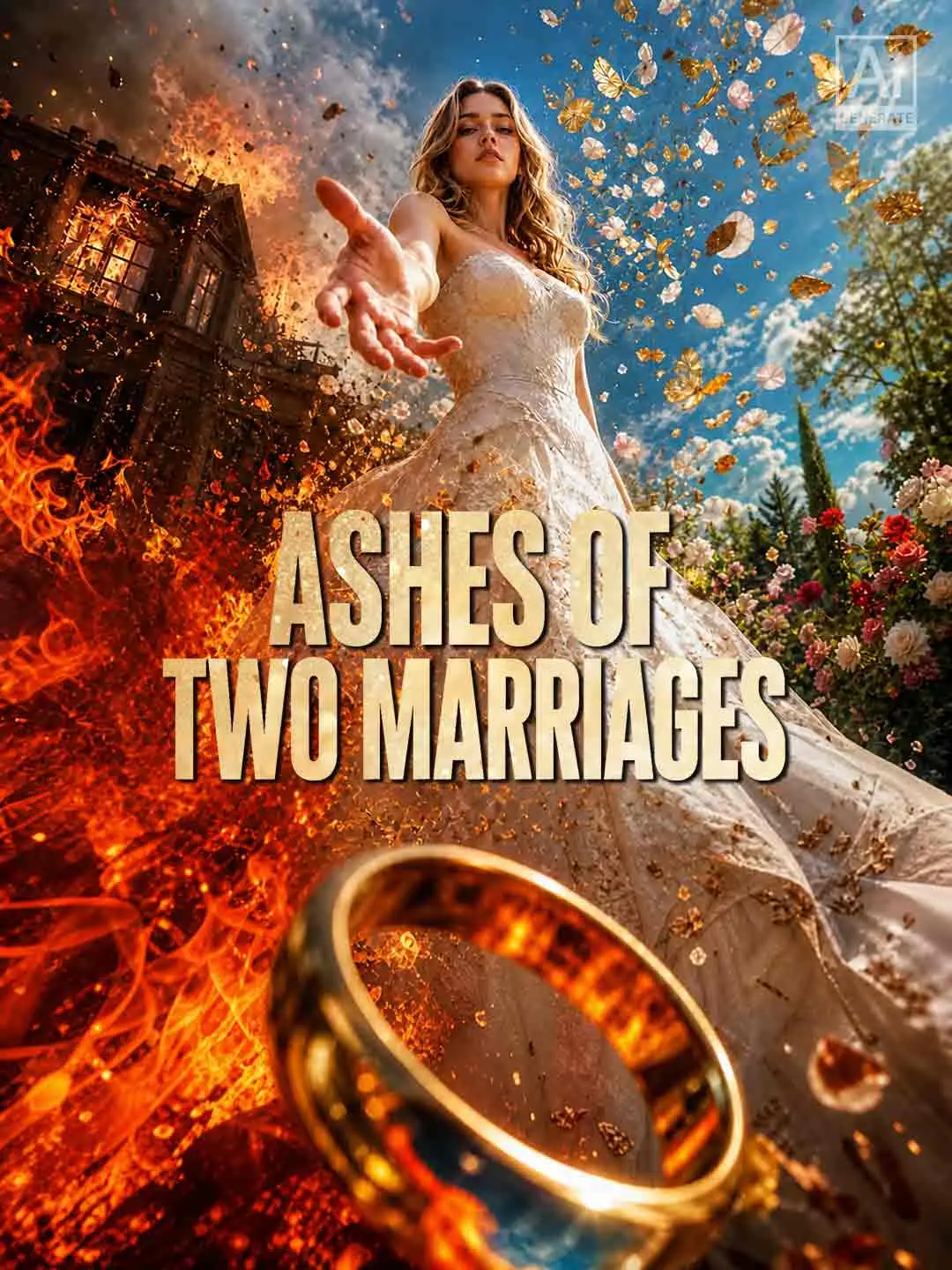 Cover of the miniseries Ashes of Two Marriages