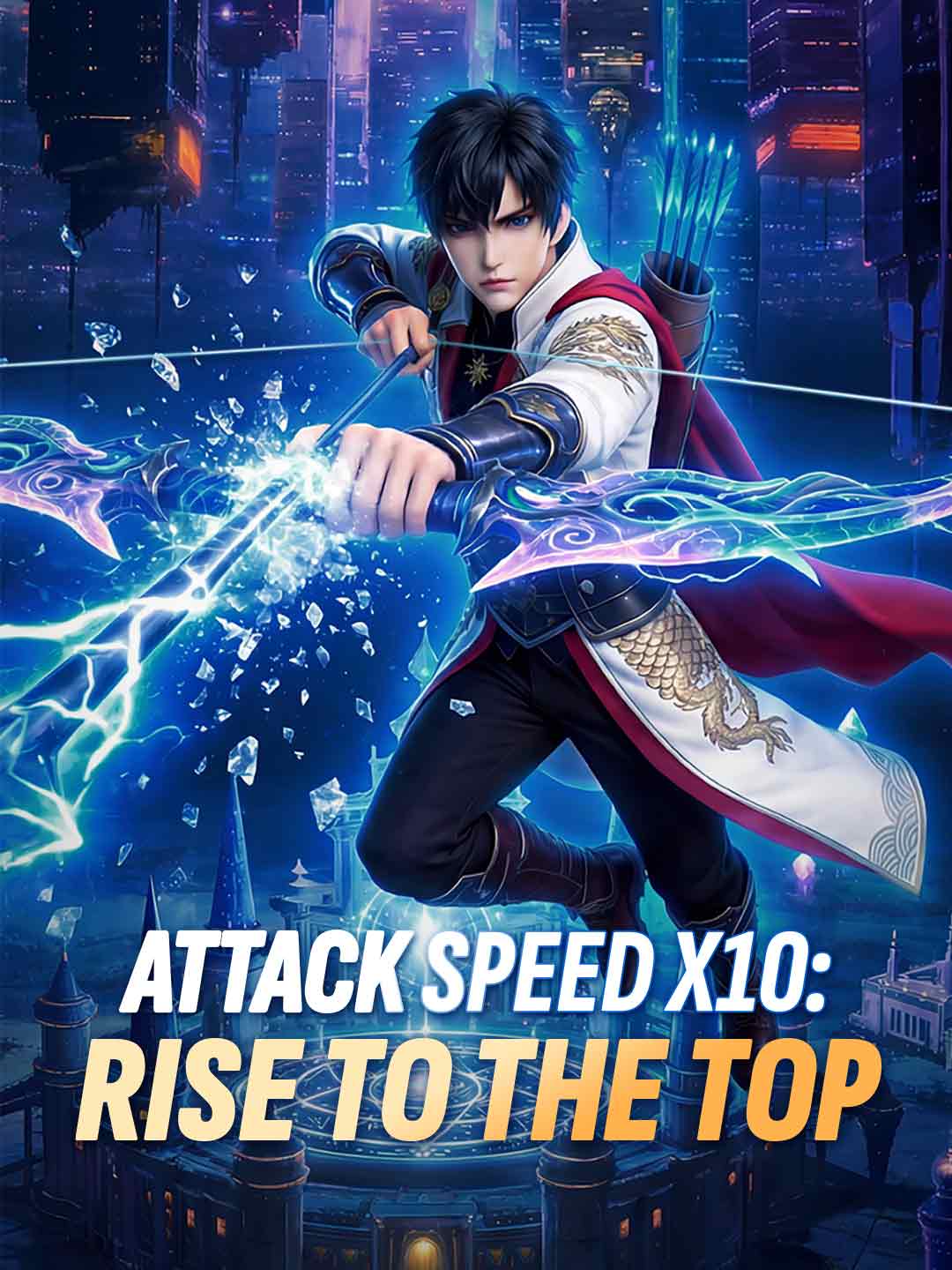 Cover of the miniseries Attack Speed x10: Rise to the Top