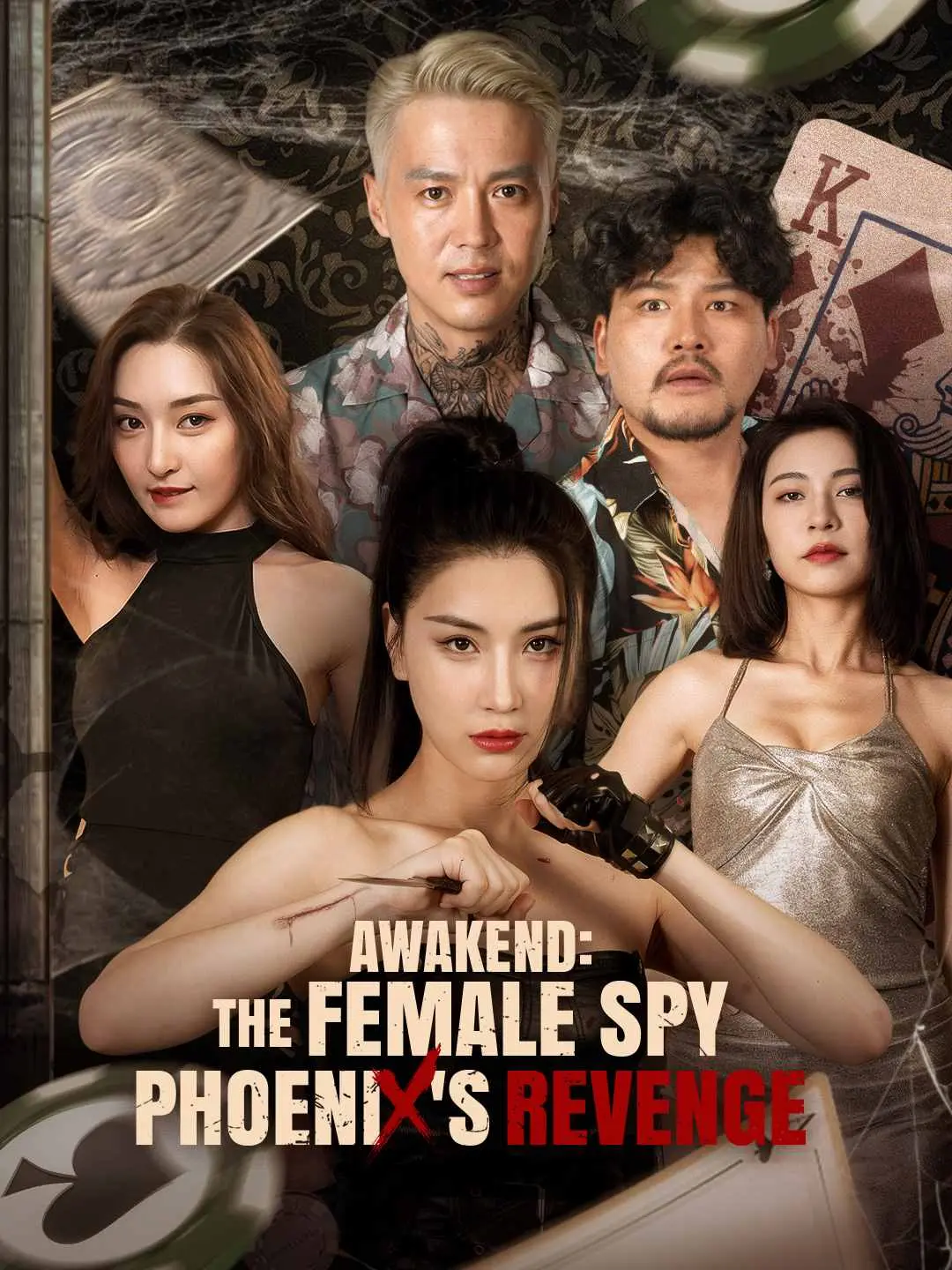 Capa da minissérie Awakend: The Female Agent Phoenix's Revenge