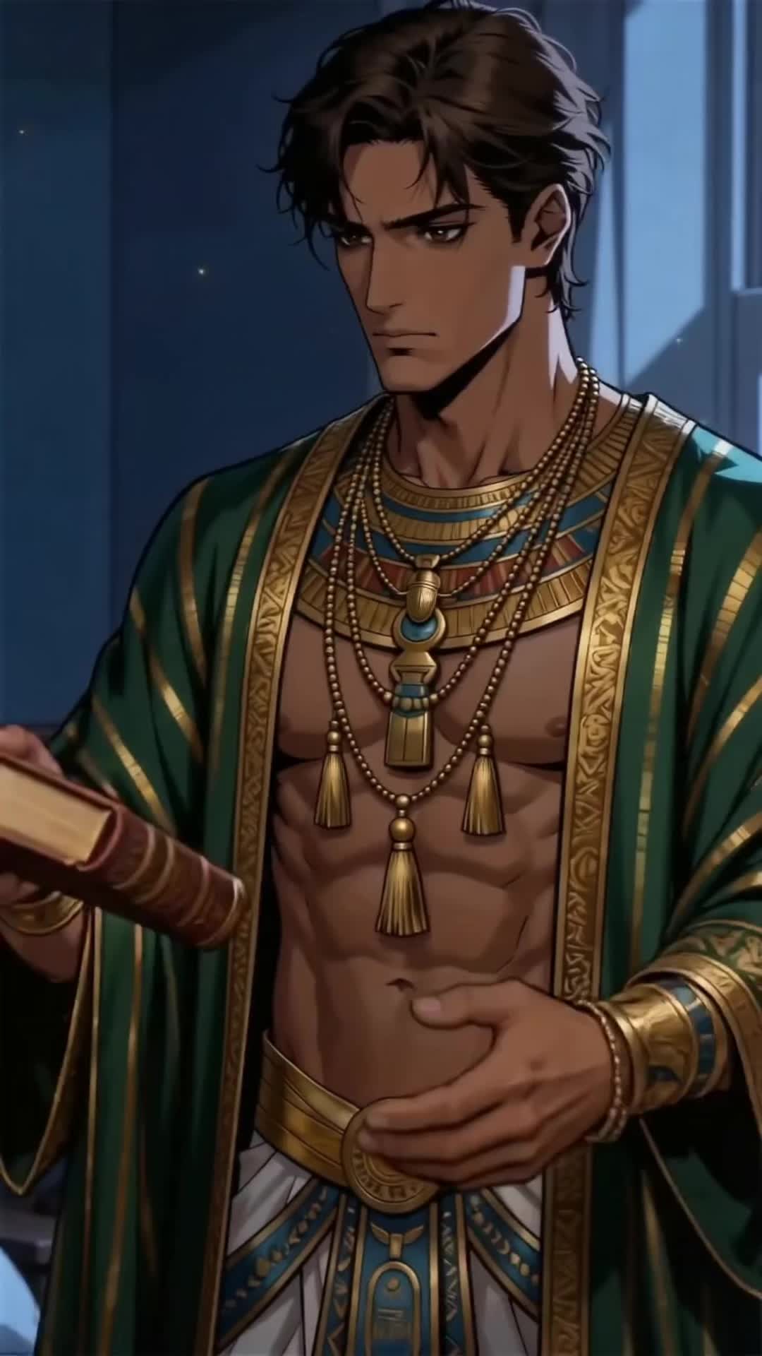 Episode 22 of Awakened by a Kiss: The Pharaoh is My Roommate