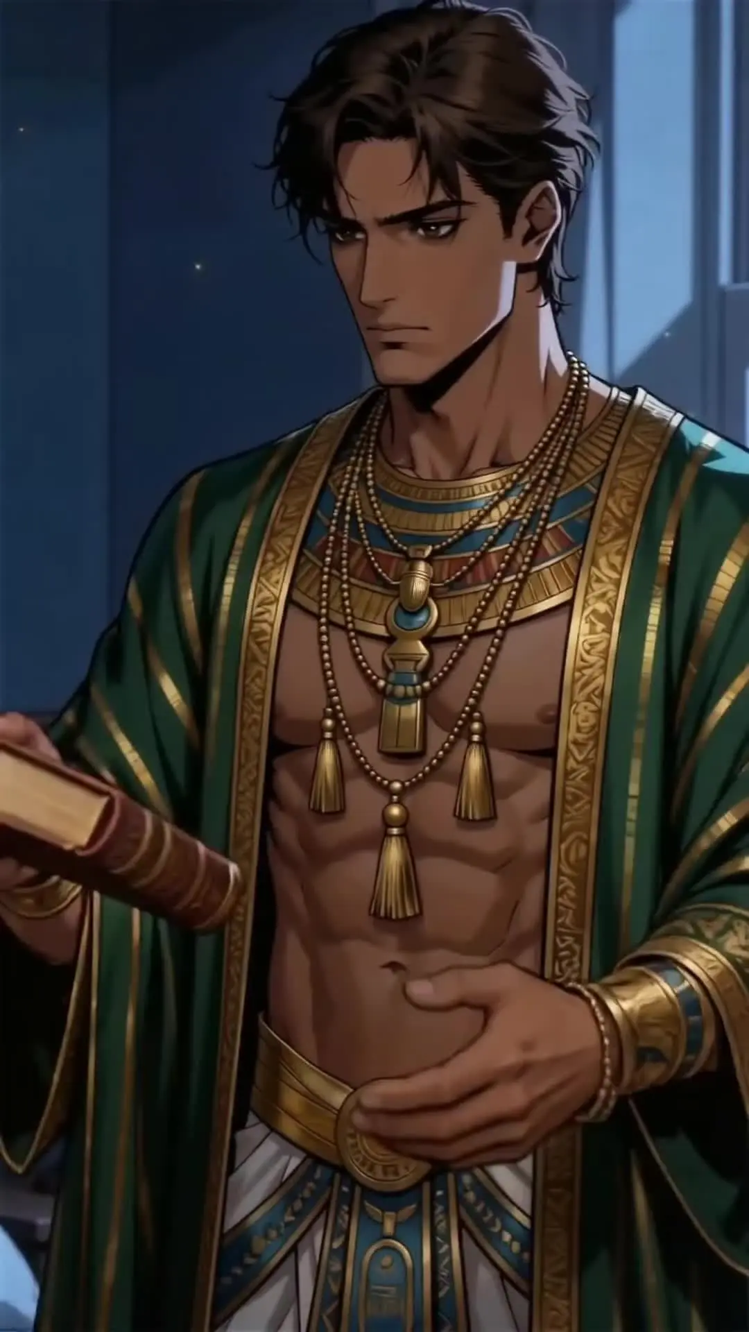Episode 22 of Awakened by a Kiss: The Pharaoh is My Roommate