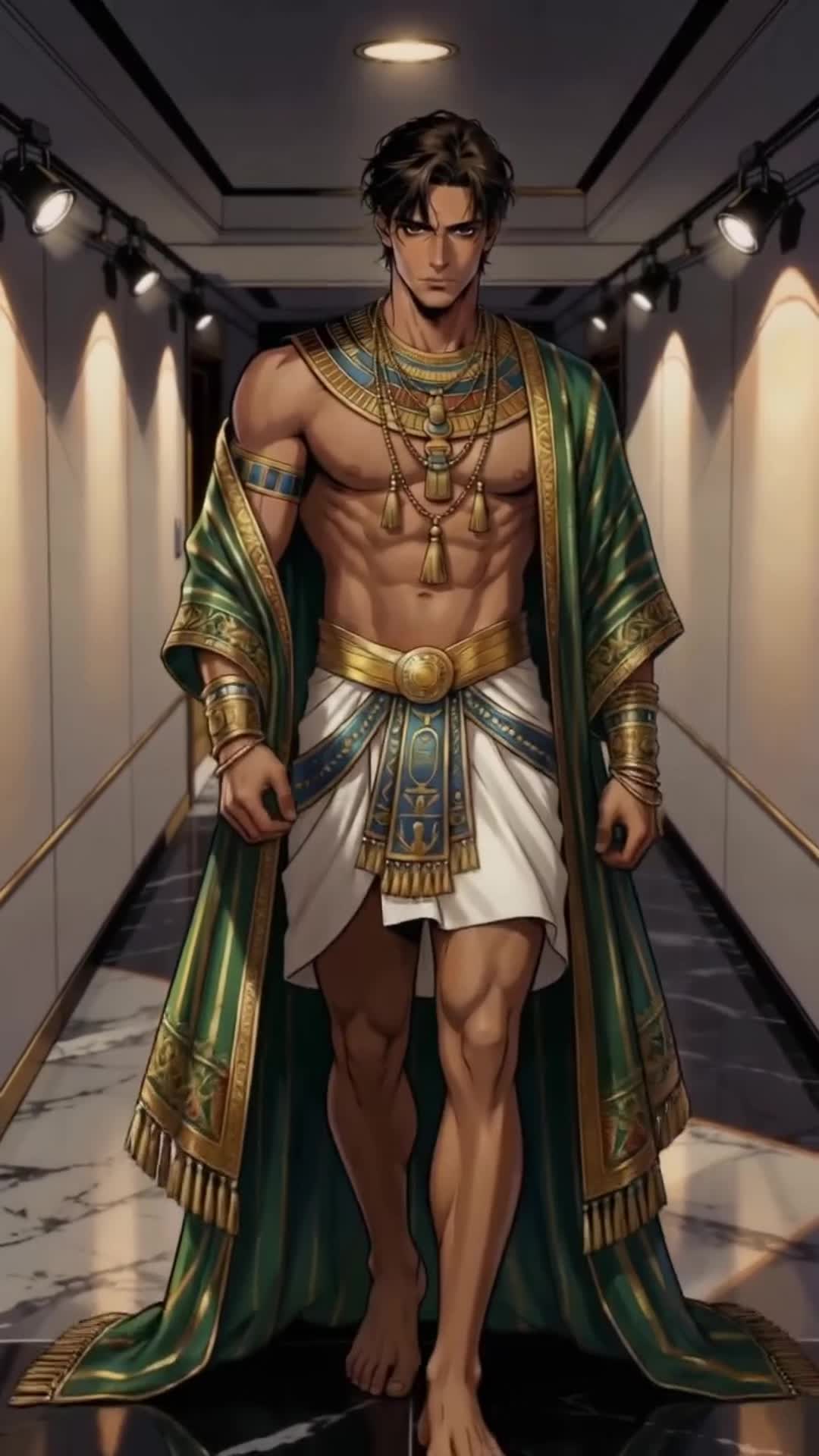 Episode 24 of Awakened by a Kiss: The Pharaoh is My Roommate