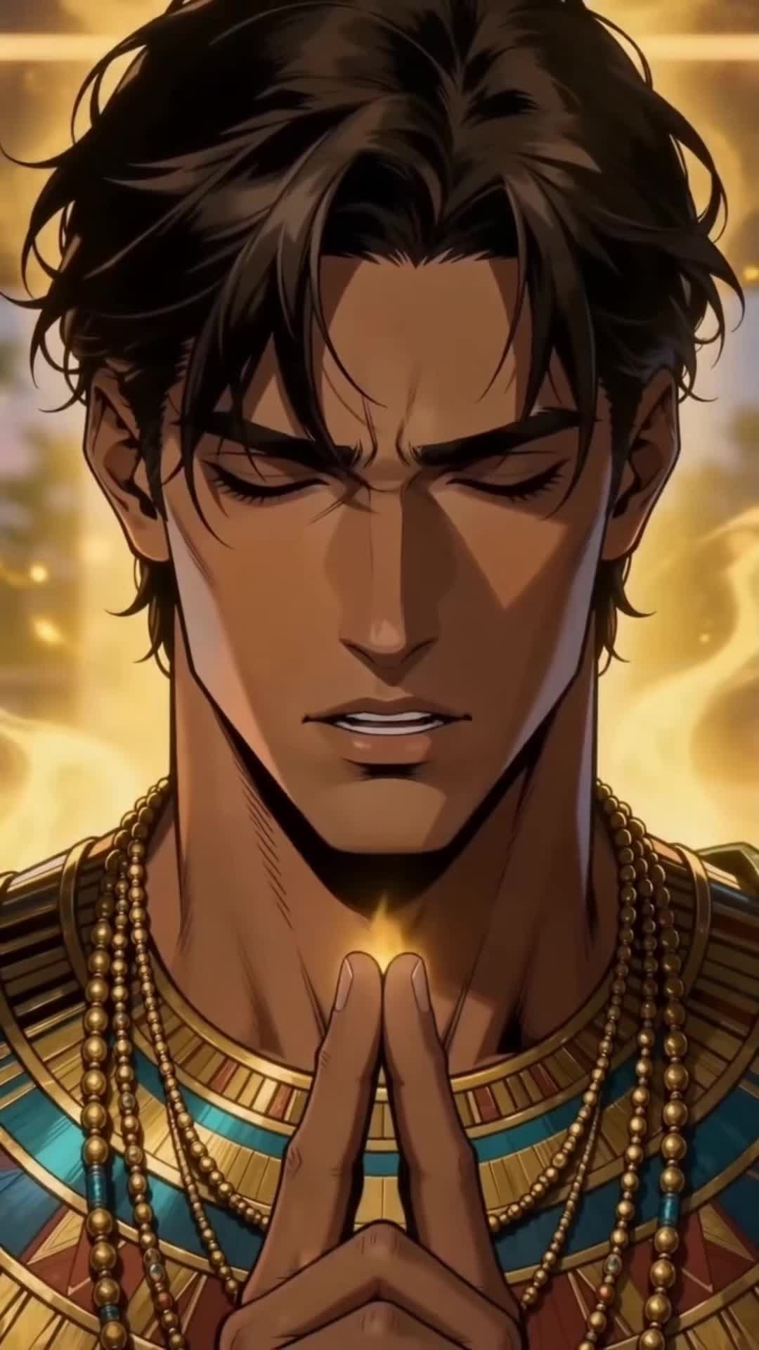 Episode 37 of Awakened by a Kiss: The Pharaoh is My Roommate
