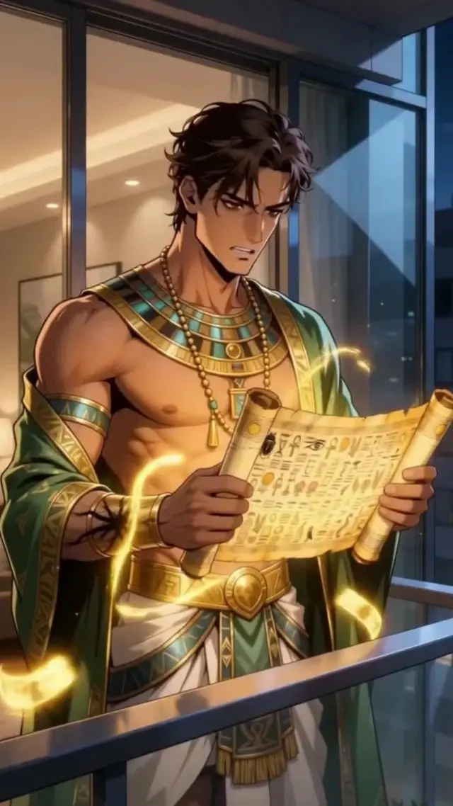 Episode 42 of Awakened by a Kiss: The Pharaoh is My Roommate