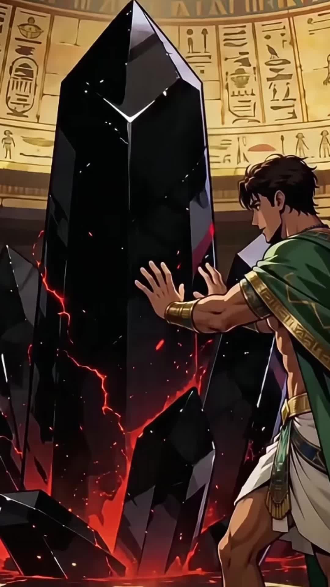 Episode 50 of Awakened by a Kiss: The Pharaoh is My Roommate