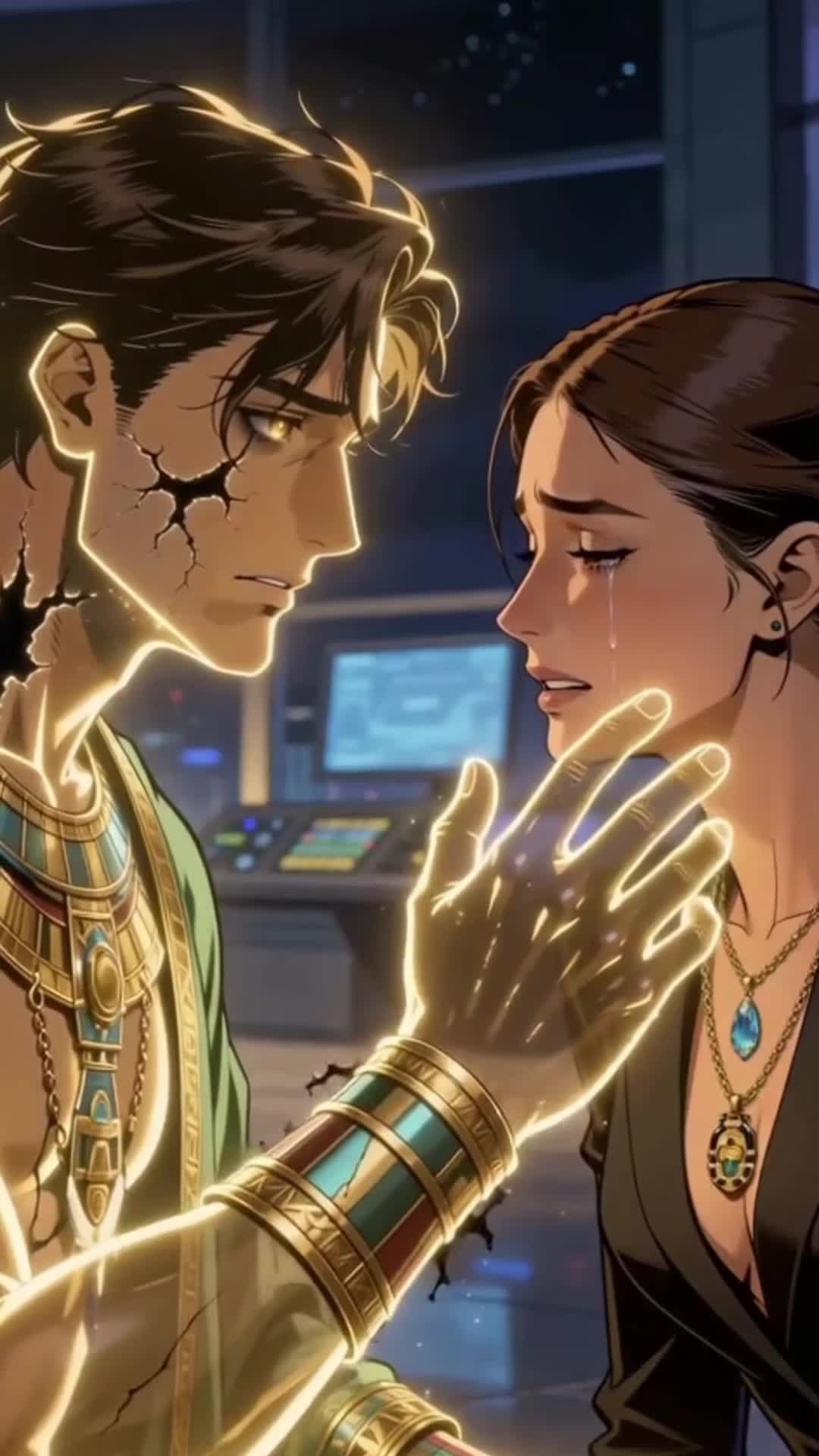 Episode 57 of Awakened by a Kiss: The Pharaoh is My Roommate