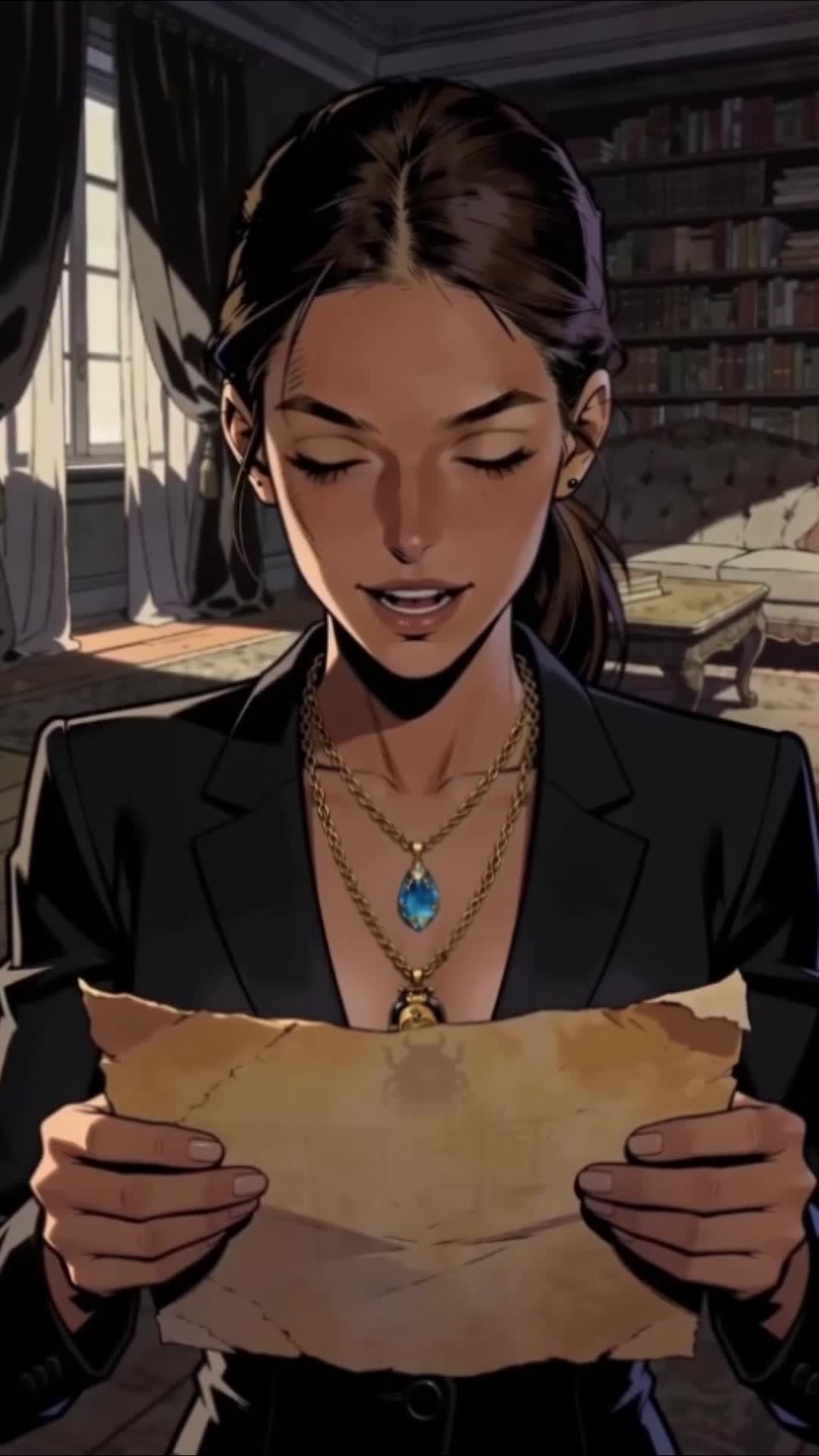Episode 62 of Awakened by a Kiss: The Pharaoh is My Roommate