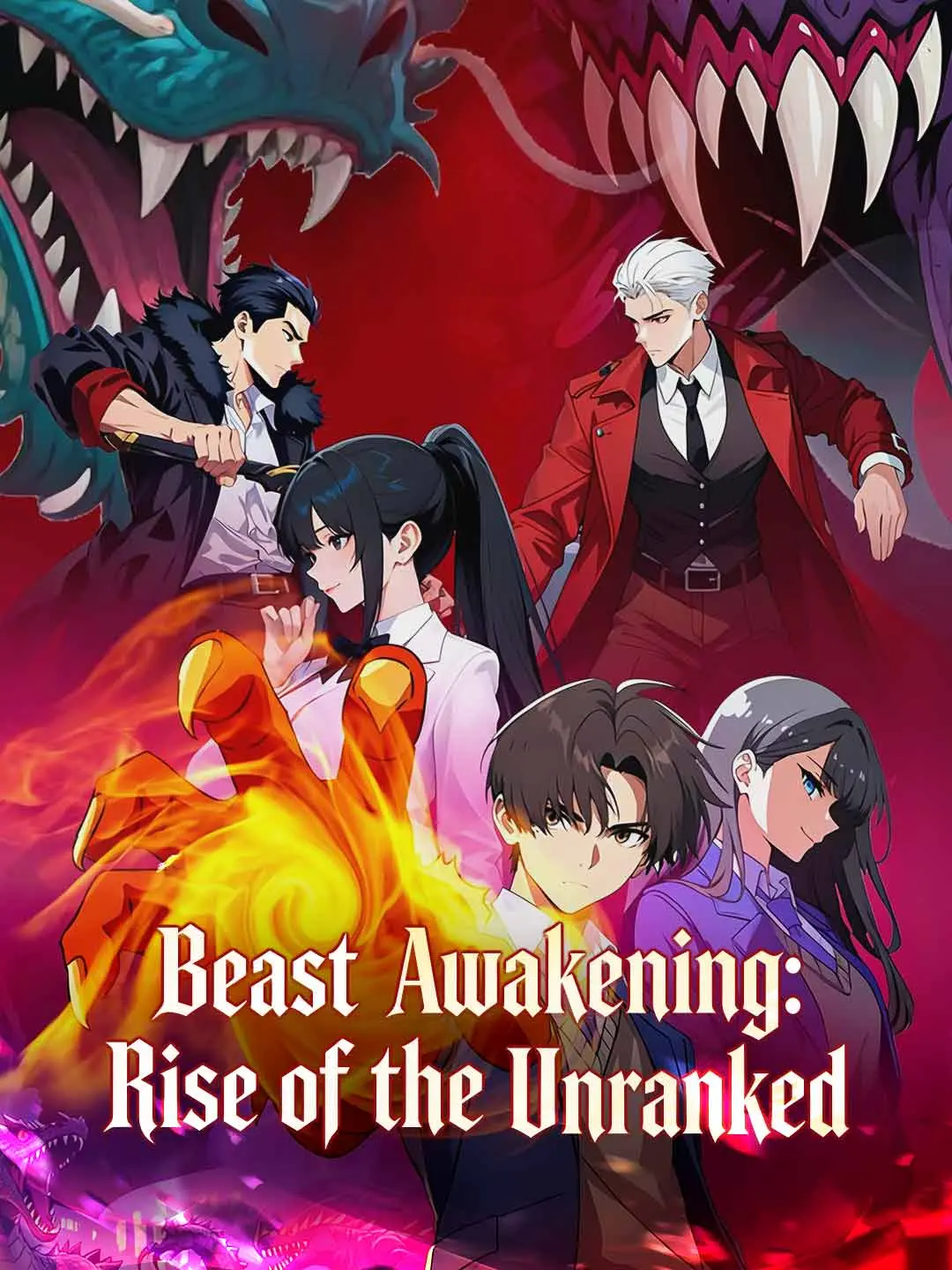Cover of the miniseries Beast Awakening: Rise of the Unranked