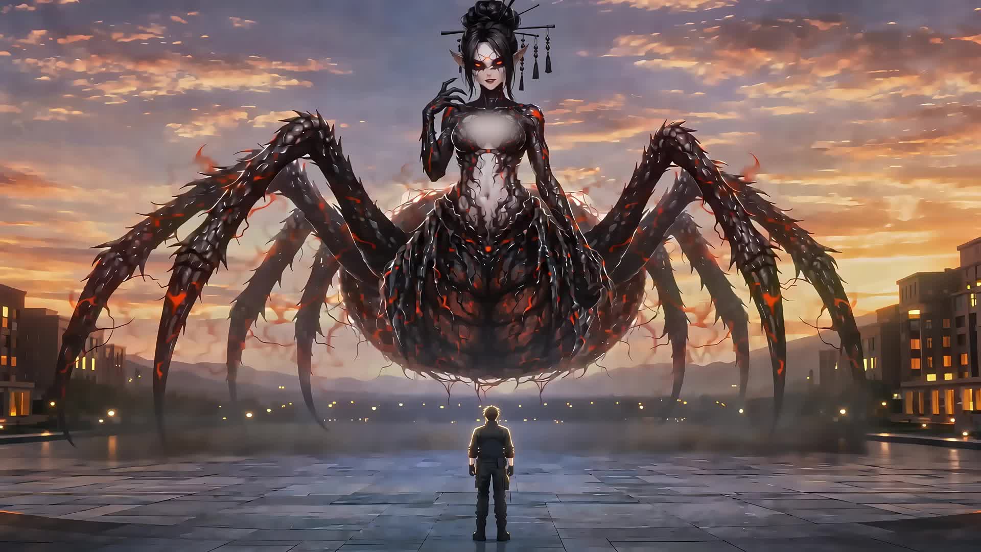 Episode 53 of Beat Me Harder, I Level Up