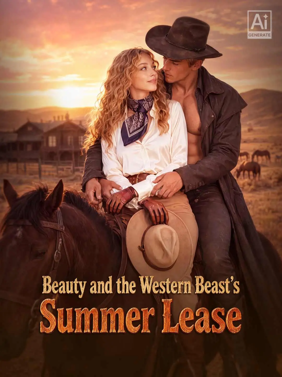 Cover of the miniseries Beauty and the Western Beast's Summer Lease