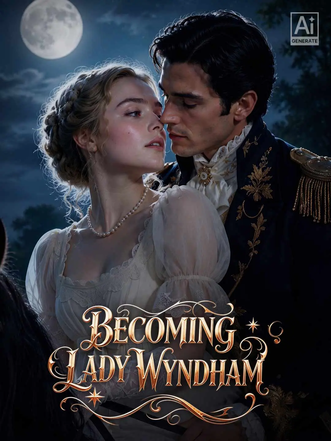 Cover of the miniseries Becoming Lady Wyndham