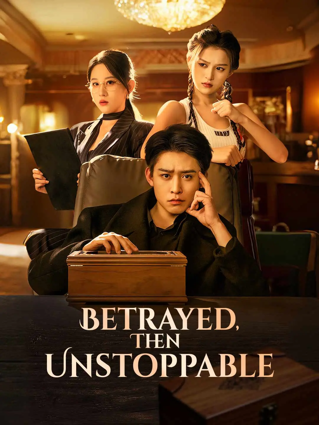 Capa da minissérie Betrayed, Then Unstoppable