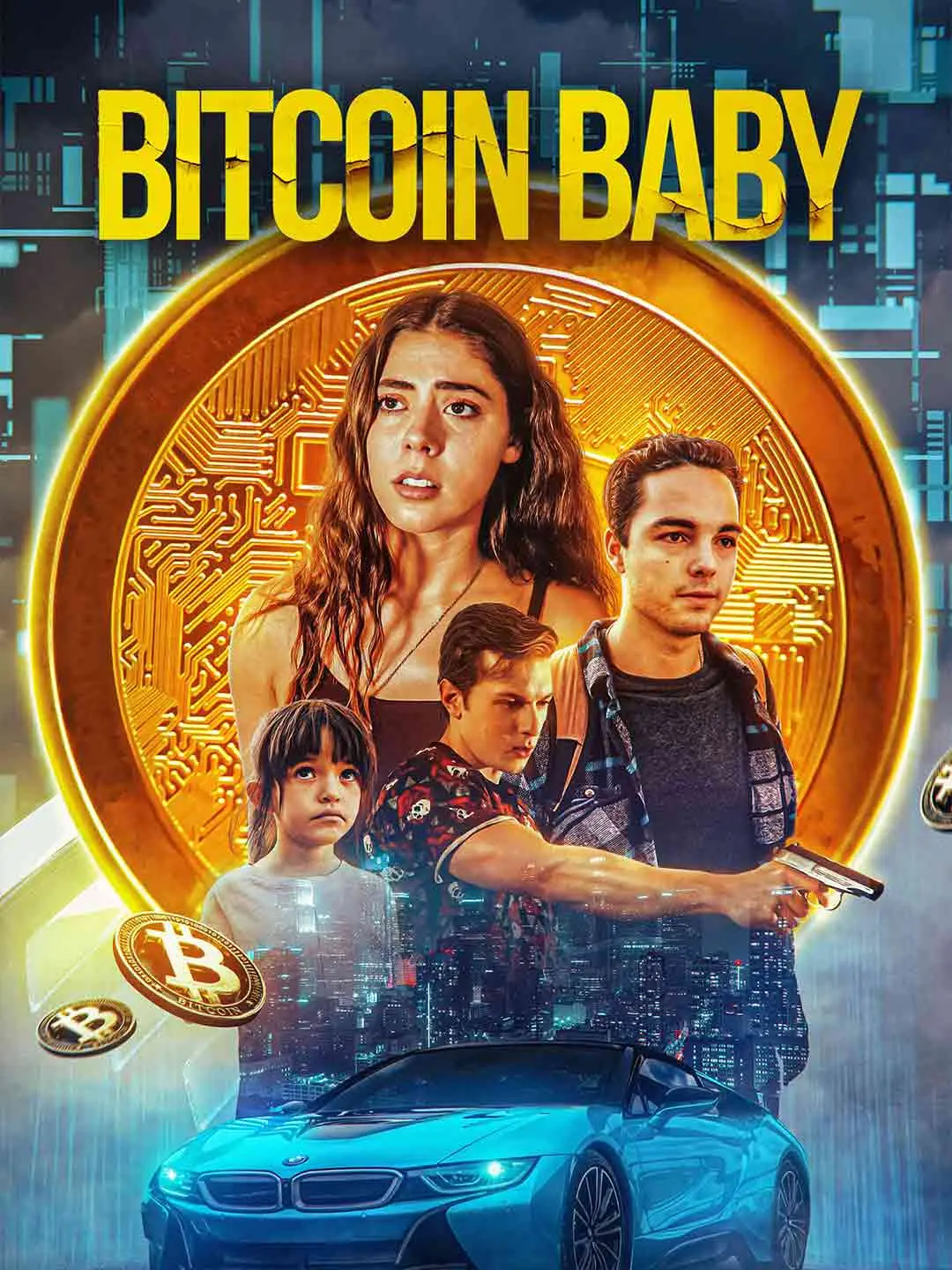 Cover of the miniseries Bitcoin Baby