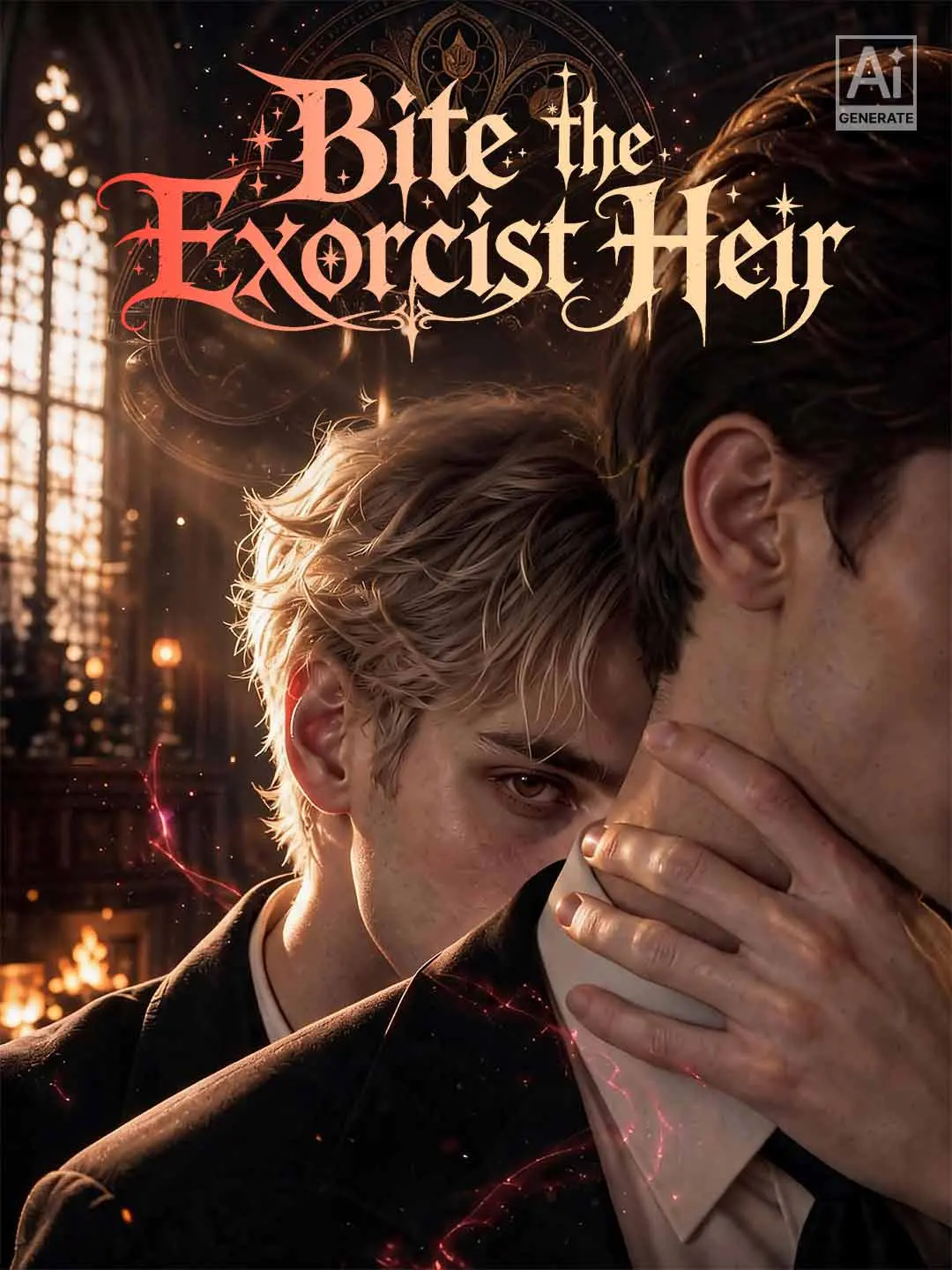 Cover of the miniseries Bite the Exorcist Heir