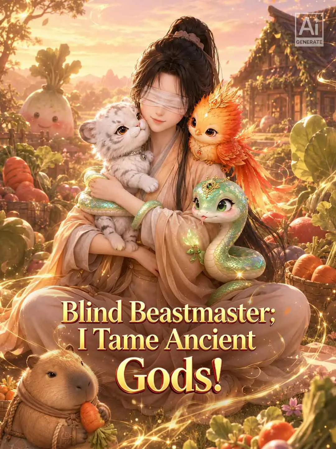 Cover of the miniseries Blind Beastmaster: I Tame Ancient Gods!
