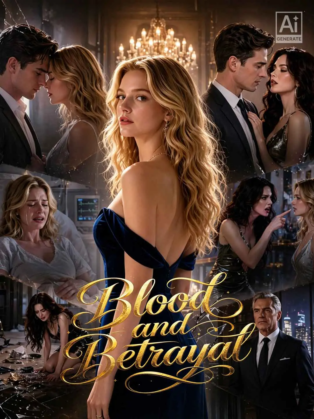 Cover of the miniseries Blood and Betrayal