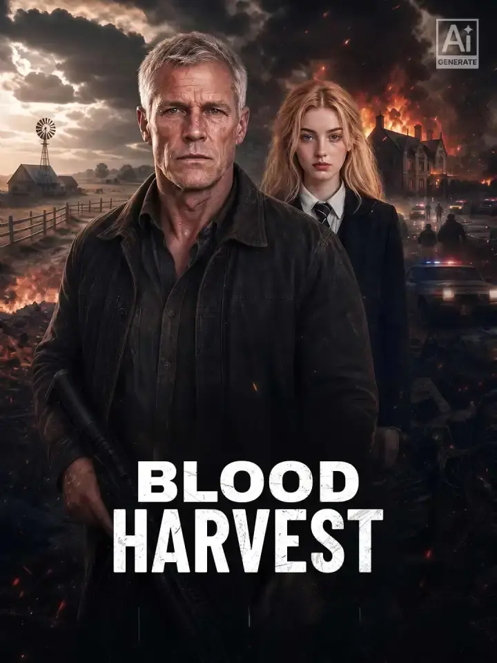 Cover of the miniseries Blood Harvest