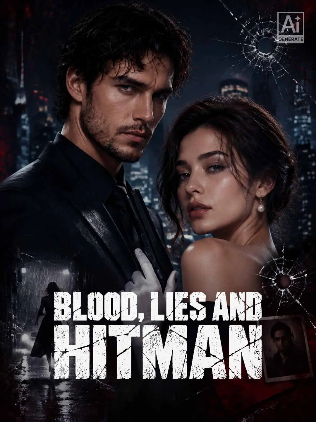 Cover of the miniseries Blood, lies and Hitman