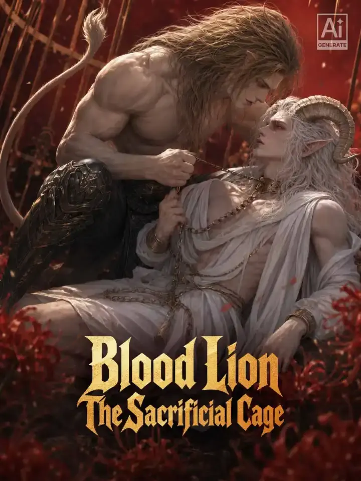 Cover of the miniseries Blood Lion: The Sacrificial Cage