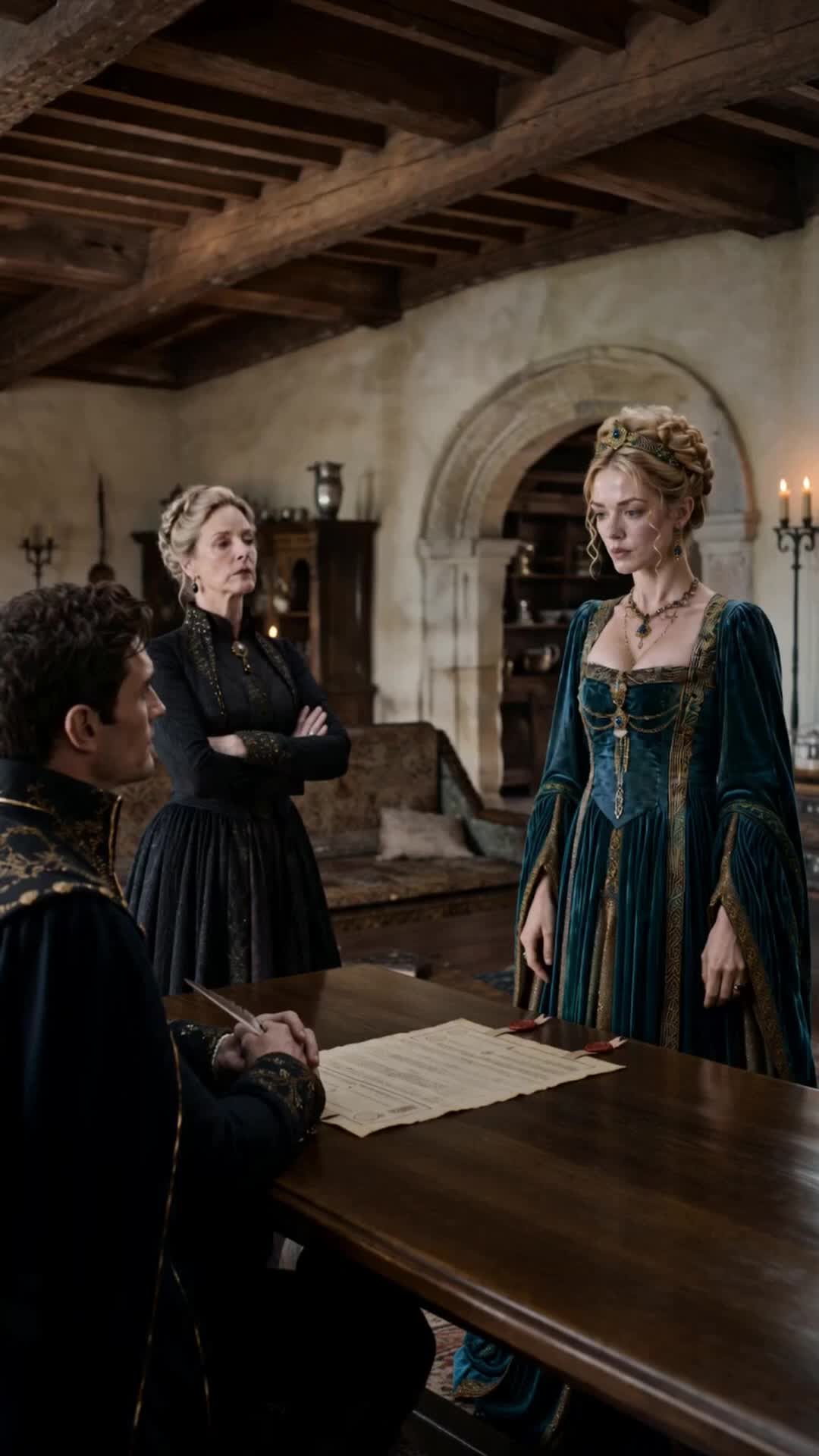 Episode 48 of Bow to Your Queen, My Lord Duke