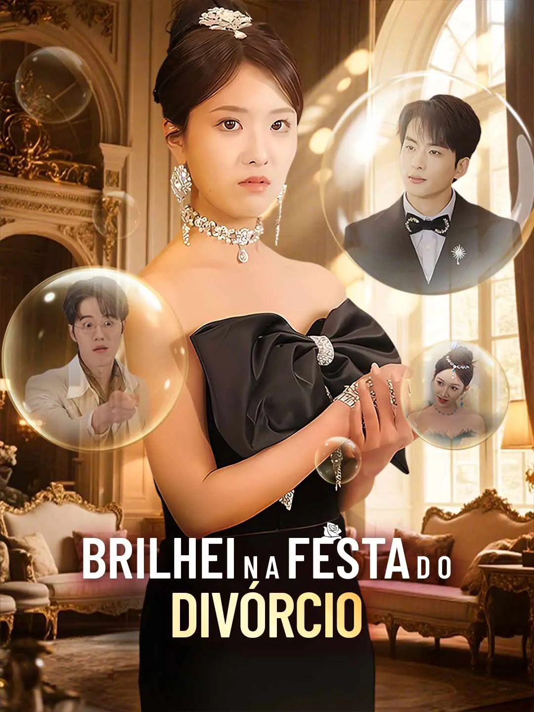 Capa da minissérie Brilhei na Festa do Divórcio