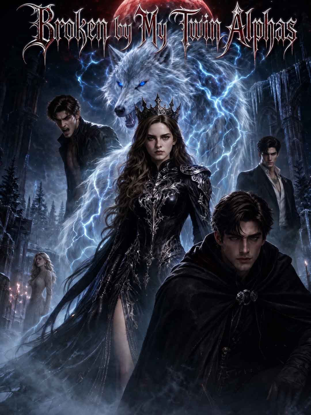 Cover of the miniseries Broken by My Twin Alphas