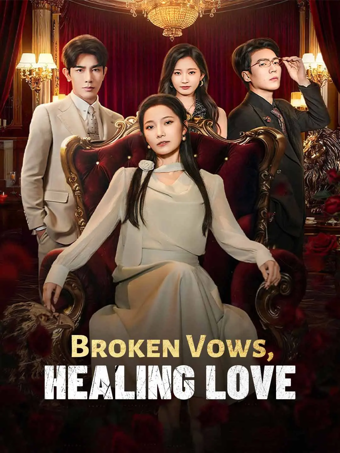 Cover of the miniseries Broken Vows, Healing Love