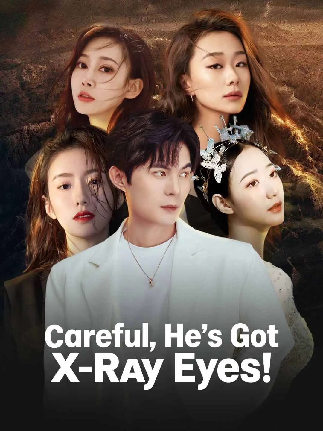 Cover of the miniseries Careful, He's Got X-Ray Eyes!