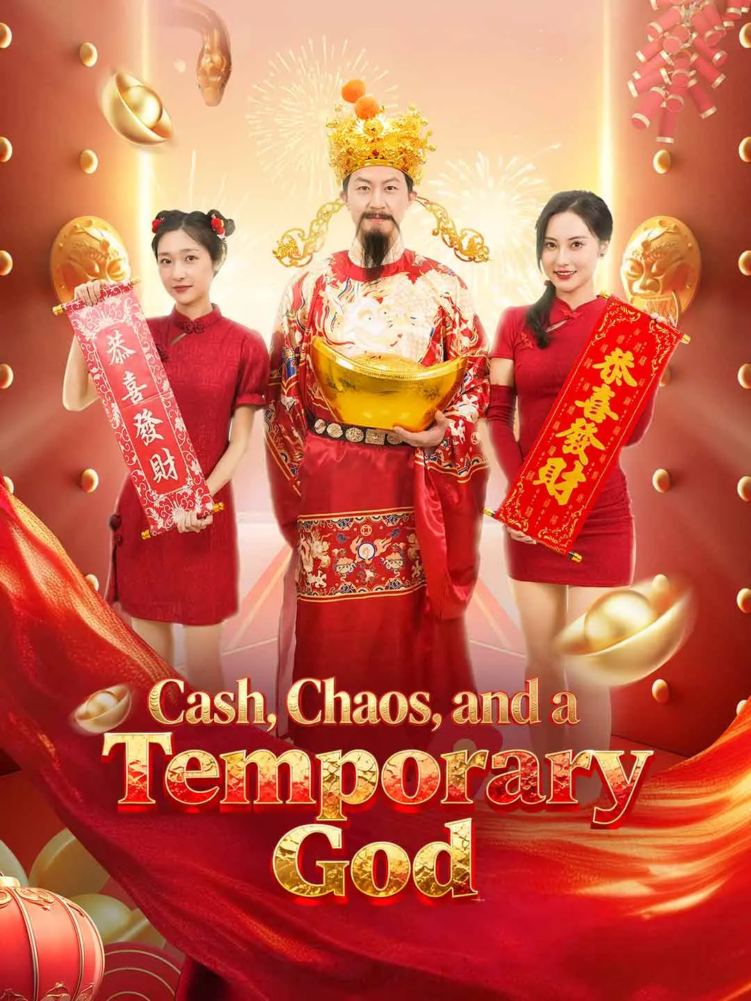 Cover of the miniseries Cash, Chaos, and a Temporary God