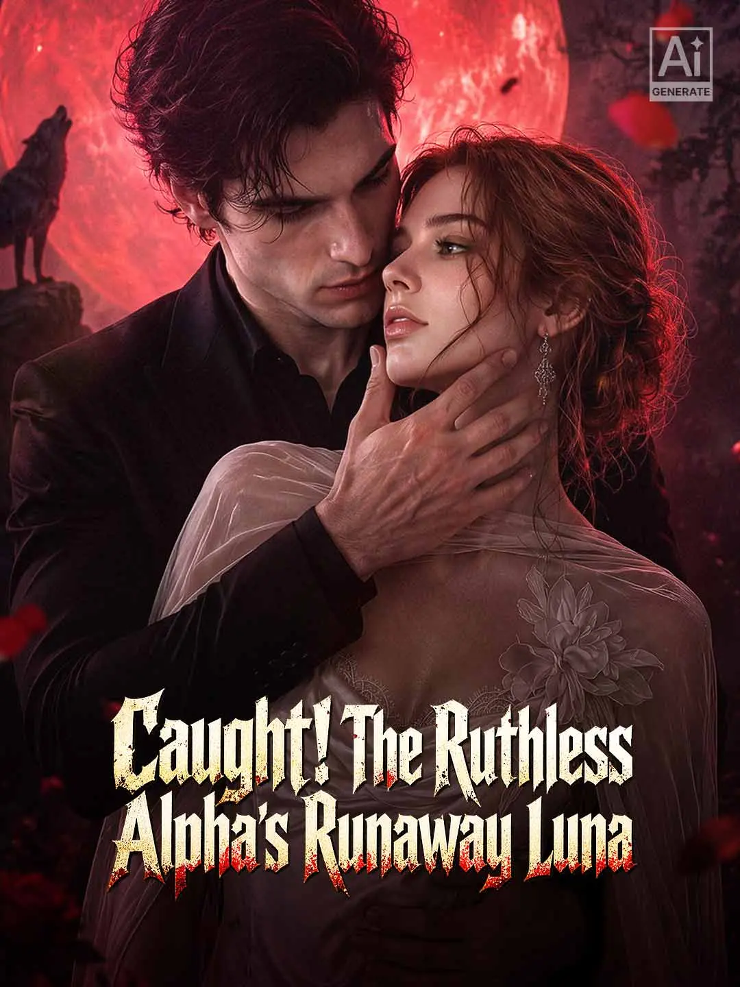 Cover of the miniseries Caught! The Ruthless Alpha's Runaway Luna