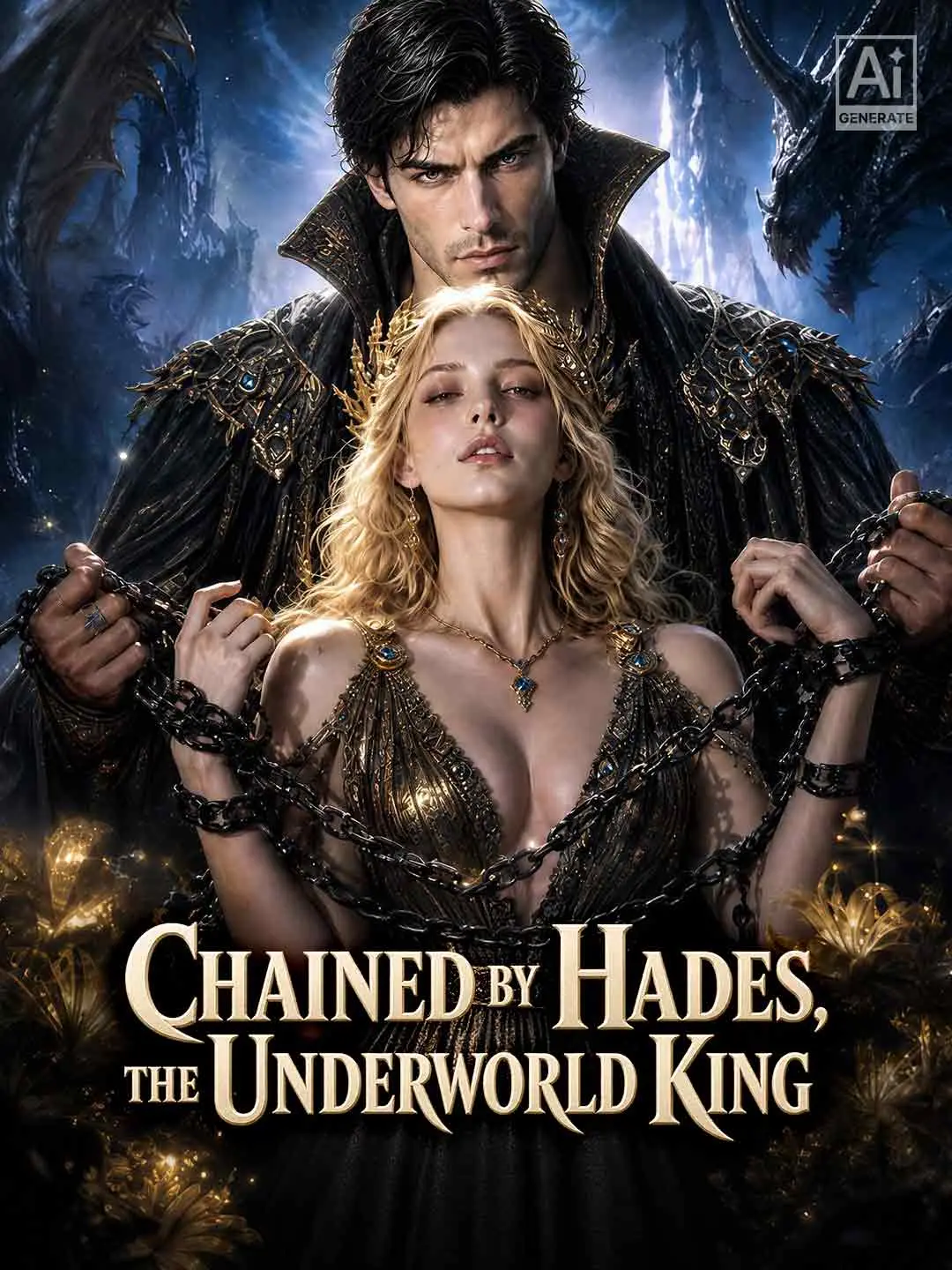 Cover of the miniseries Chained by Hades, the Underworld King