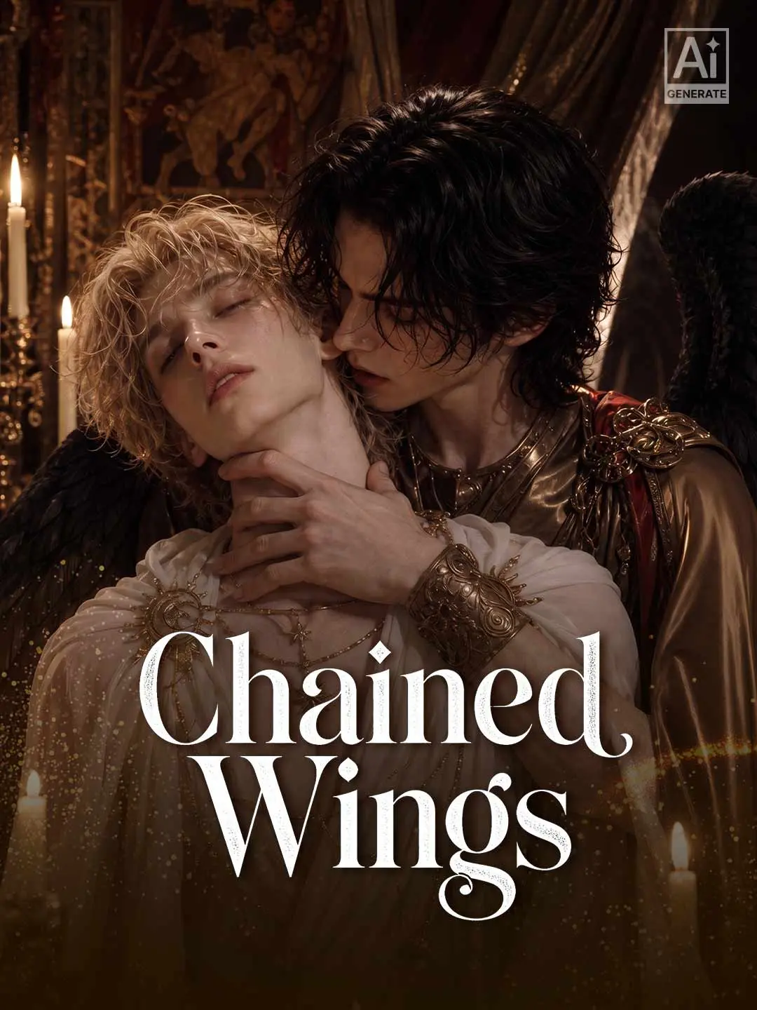 Cover of the miniseries Chained Wings